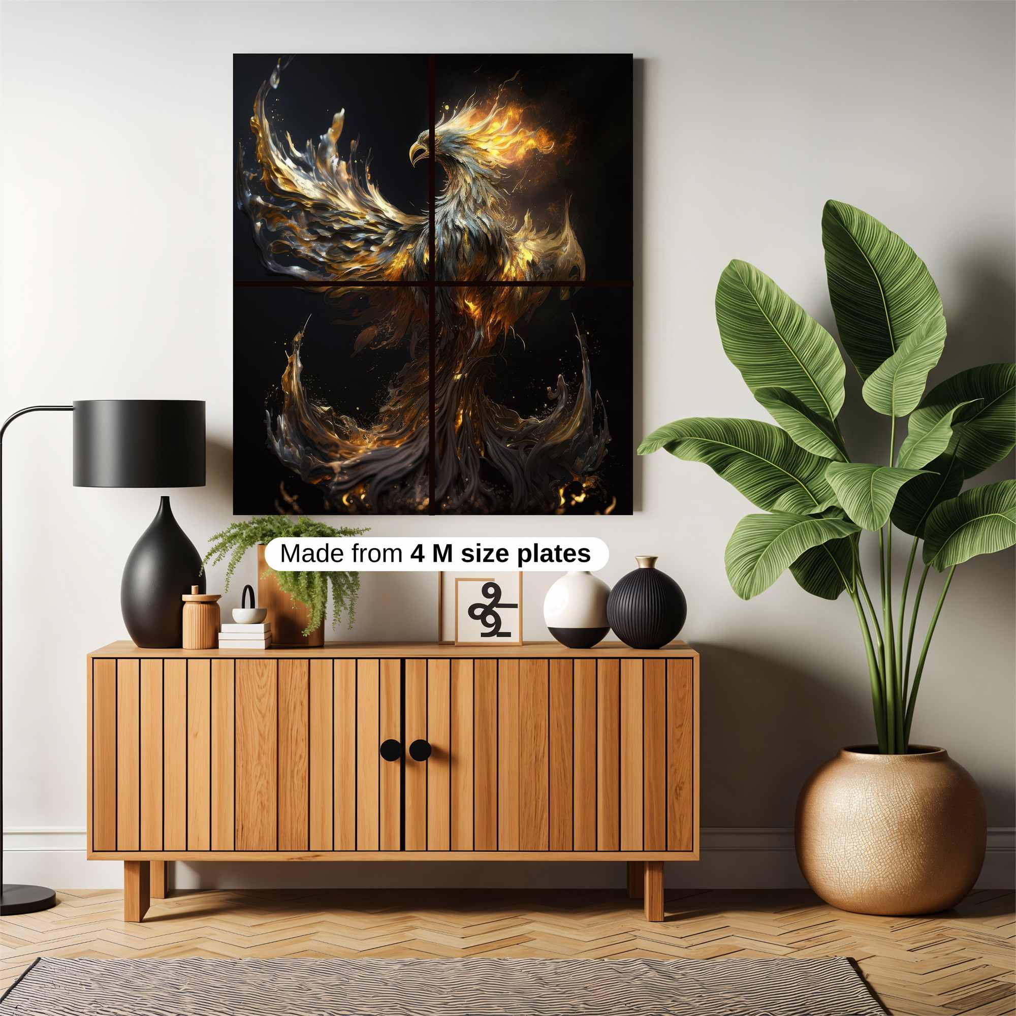 Phoenix Reborn Safe Wall Magnetic / M