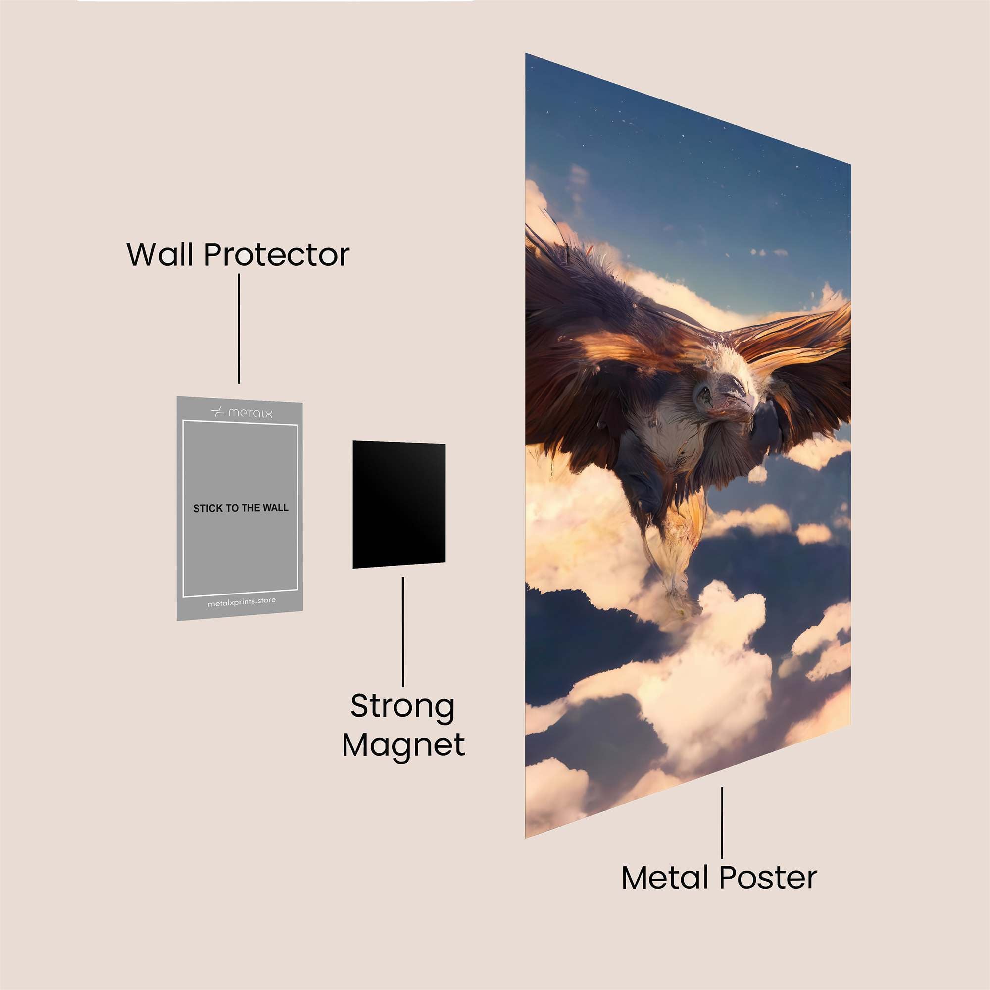 Eagle Serenity Safe Wall Magnetic / M