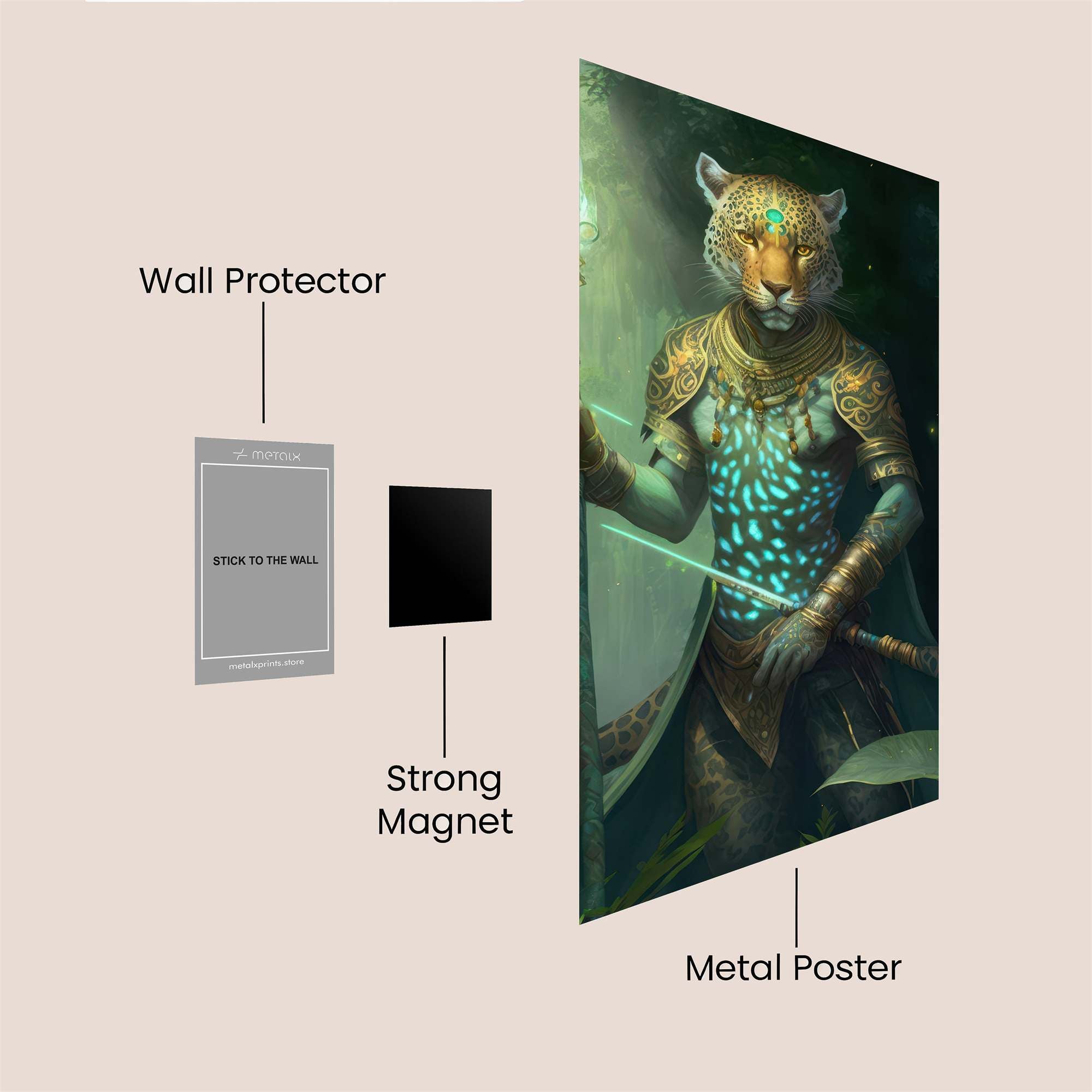 Jaguar Mystic Safe Wall Magnetic / M