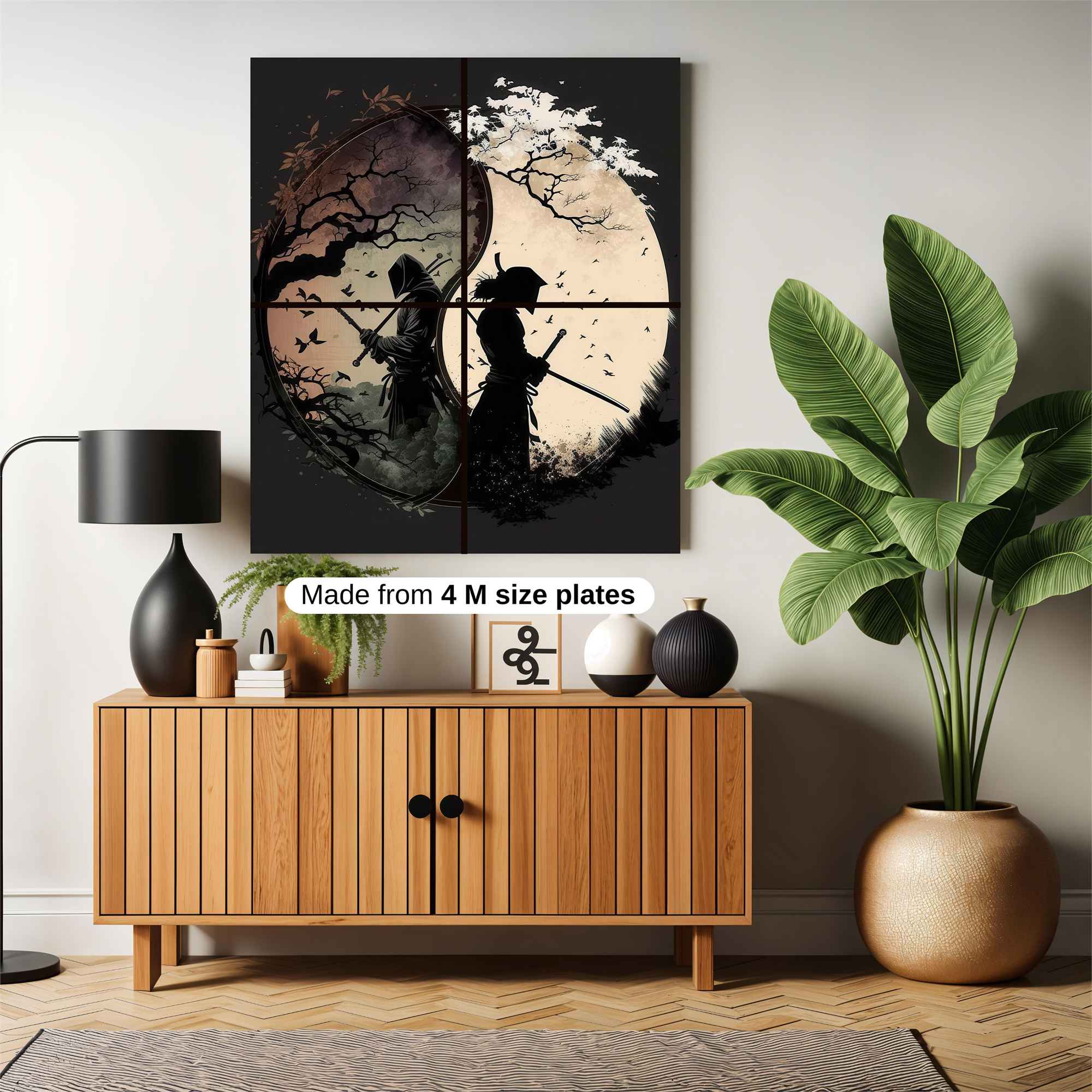 Samurai Serenity Safe Wall Magnetic / M