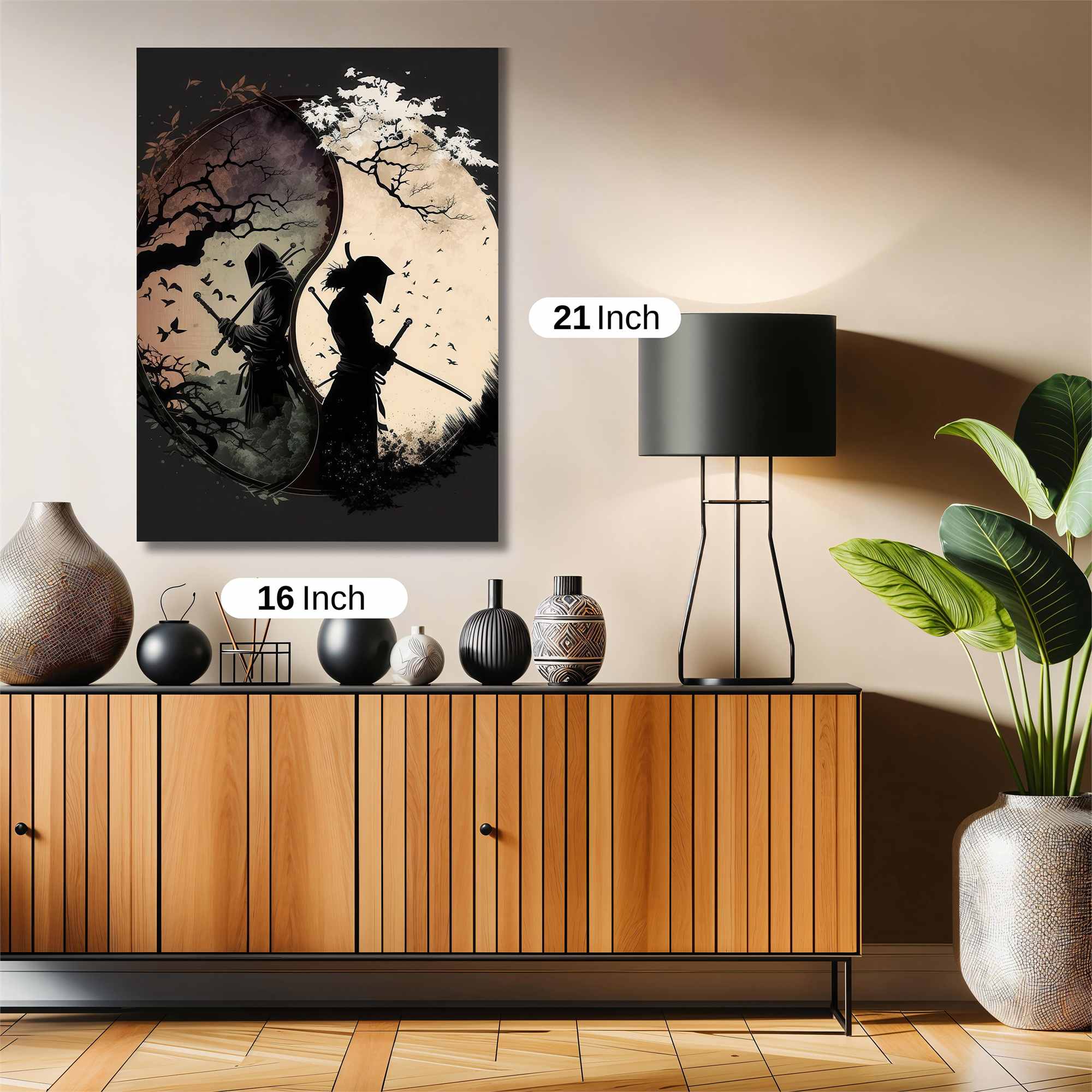 Samurai Serenity Safe Wall Magnetic / M