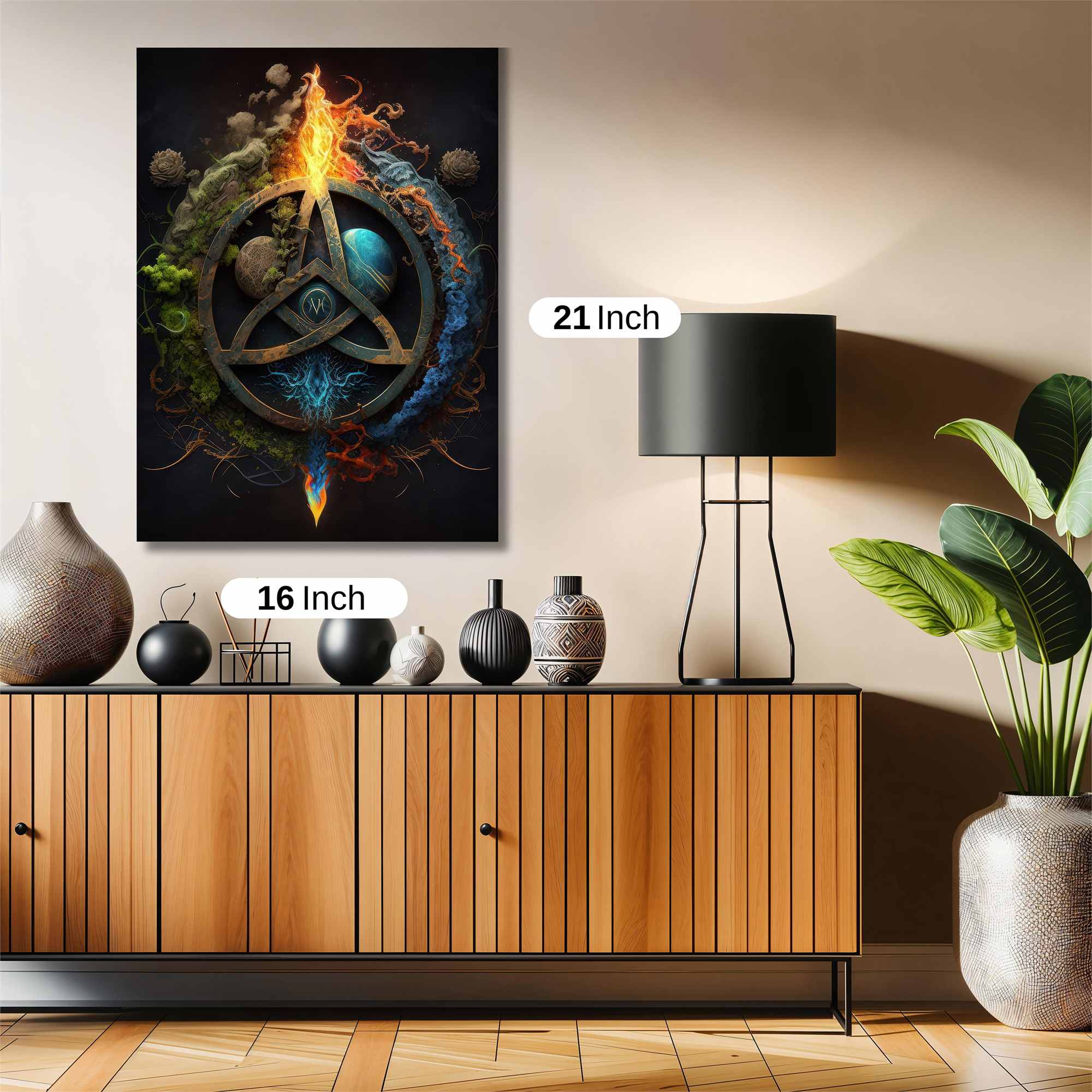 Elemental Harmony Safe Wall Magnetic / M