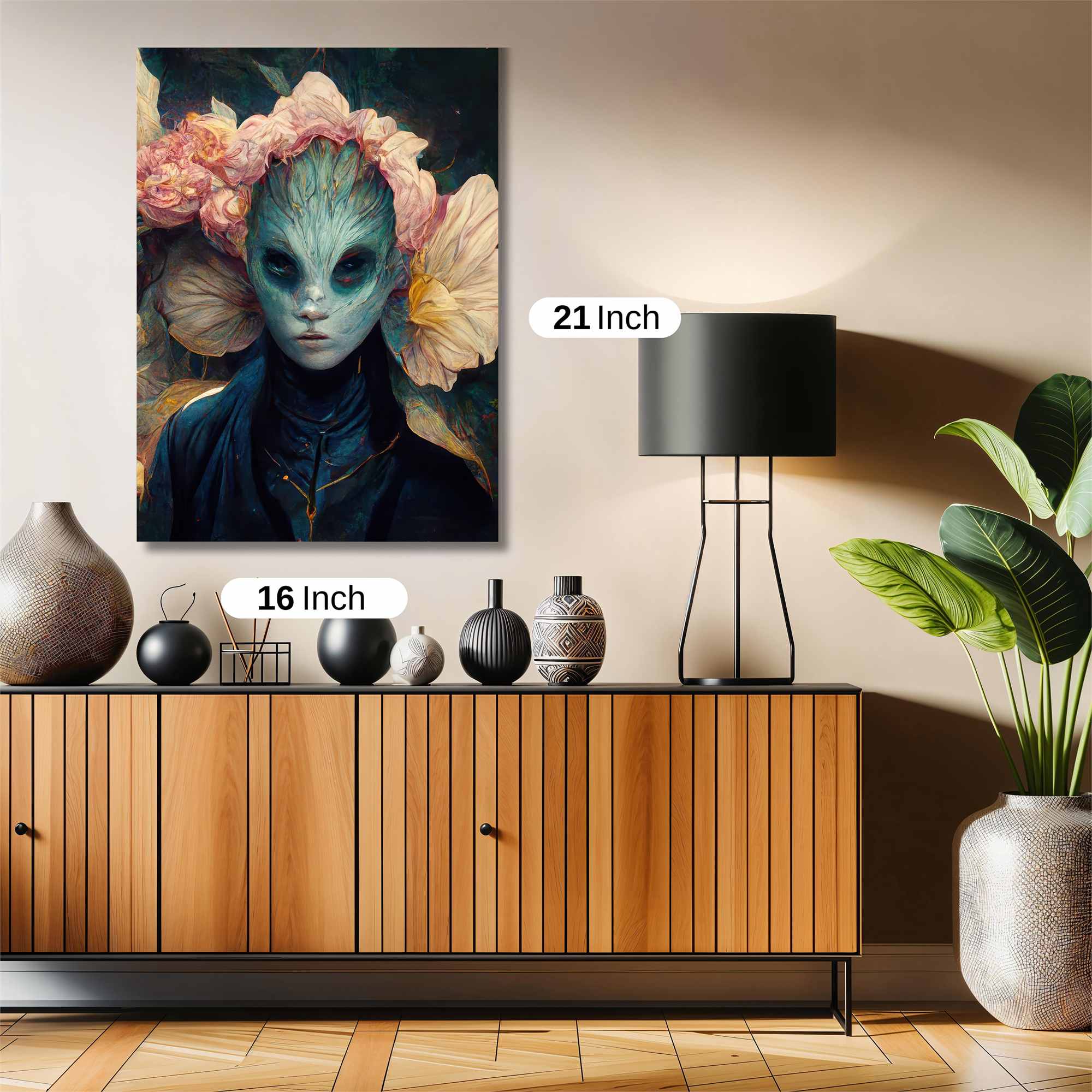 Flower Enigma Safe Wall Magnetic / M