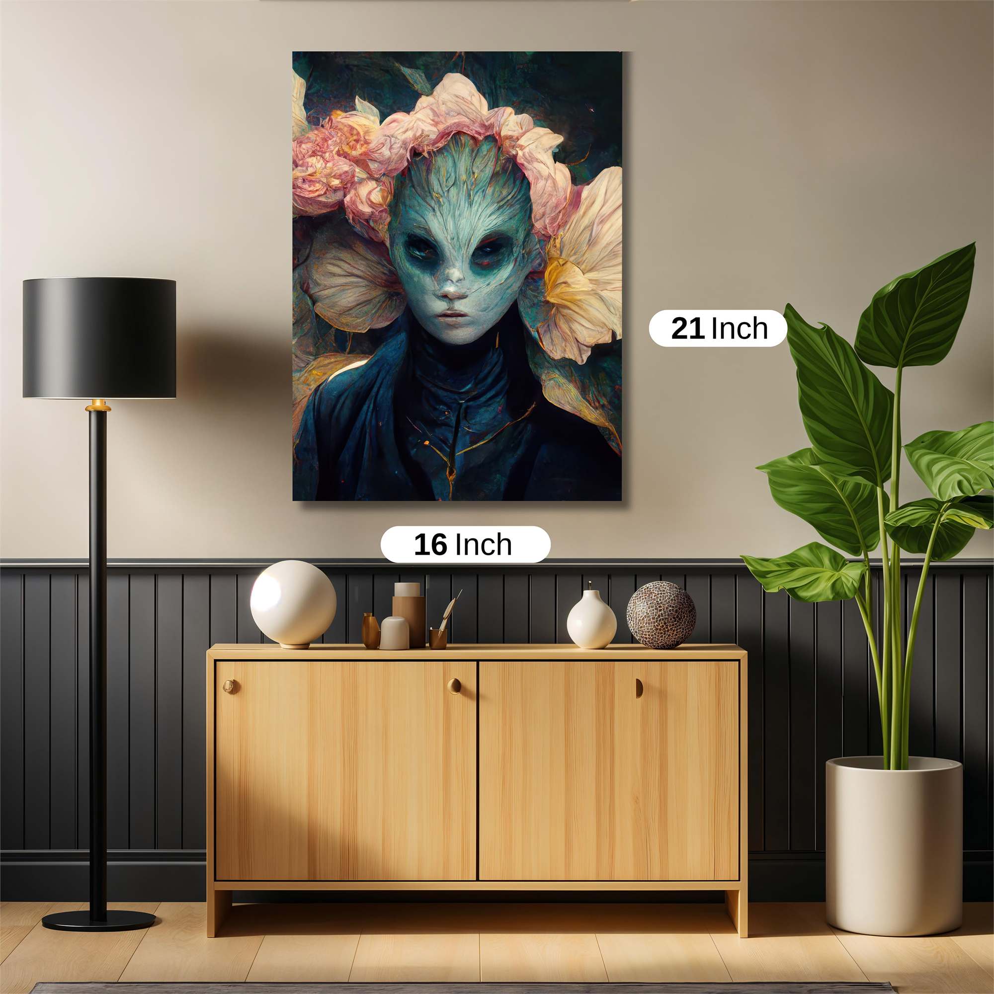 Flower Enigma Safe Wall Magnetic / M