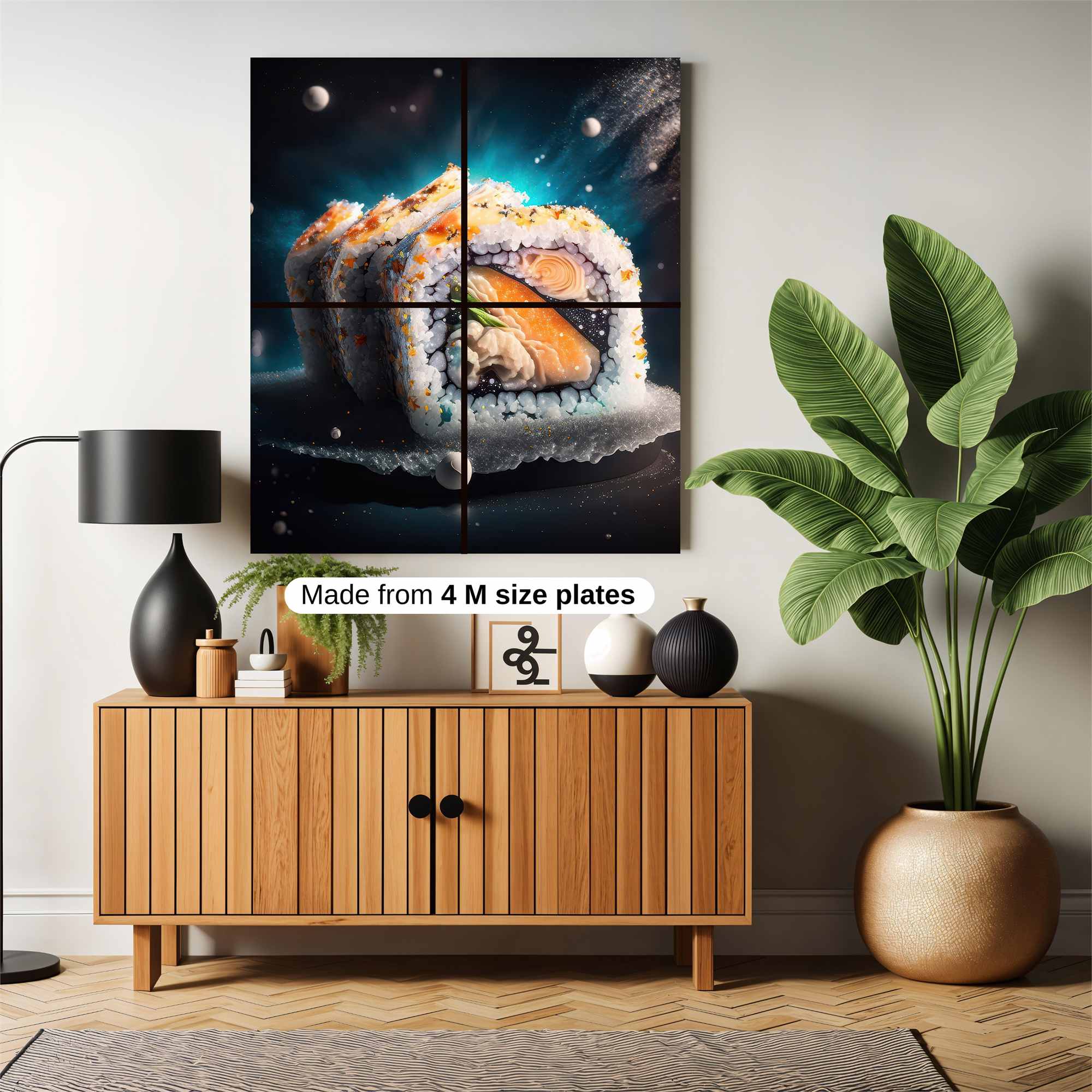 Cosmic Sushi Safe Wall Magnetic / M
