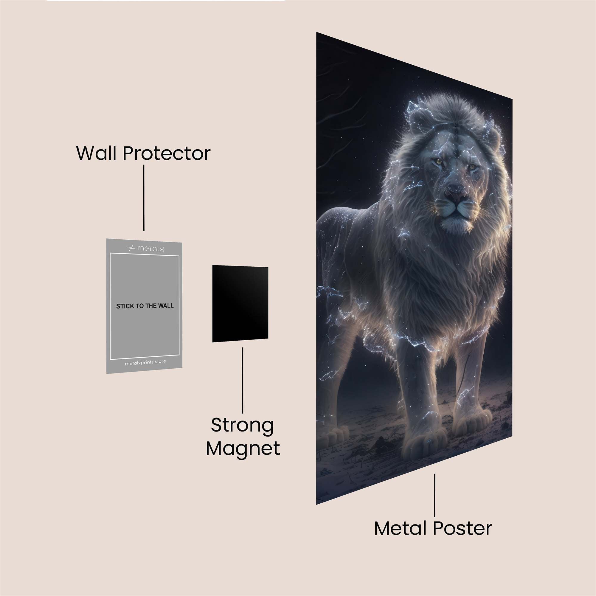 Aslan Ethereal Safe Wall Magnetic / M