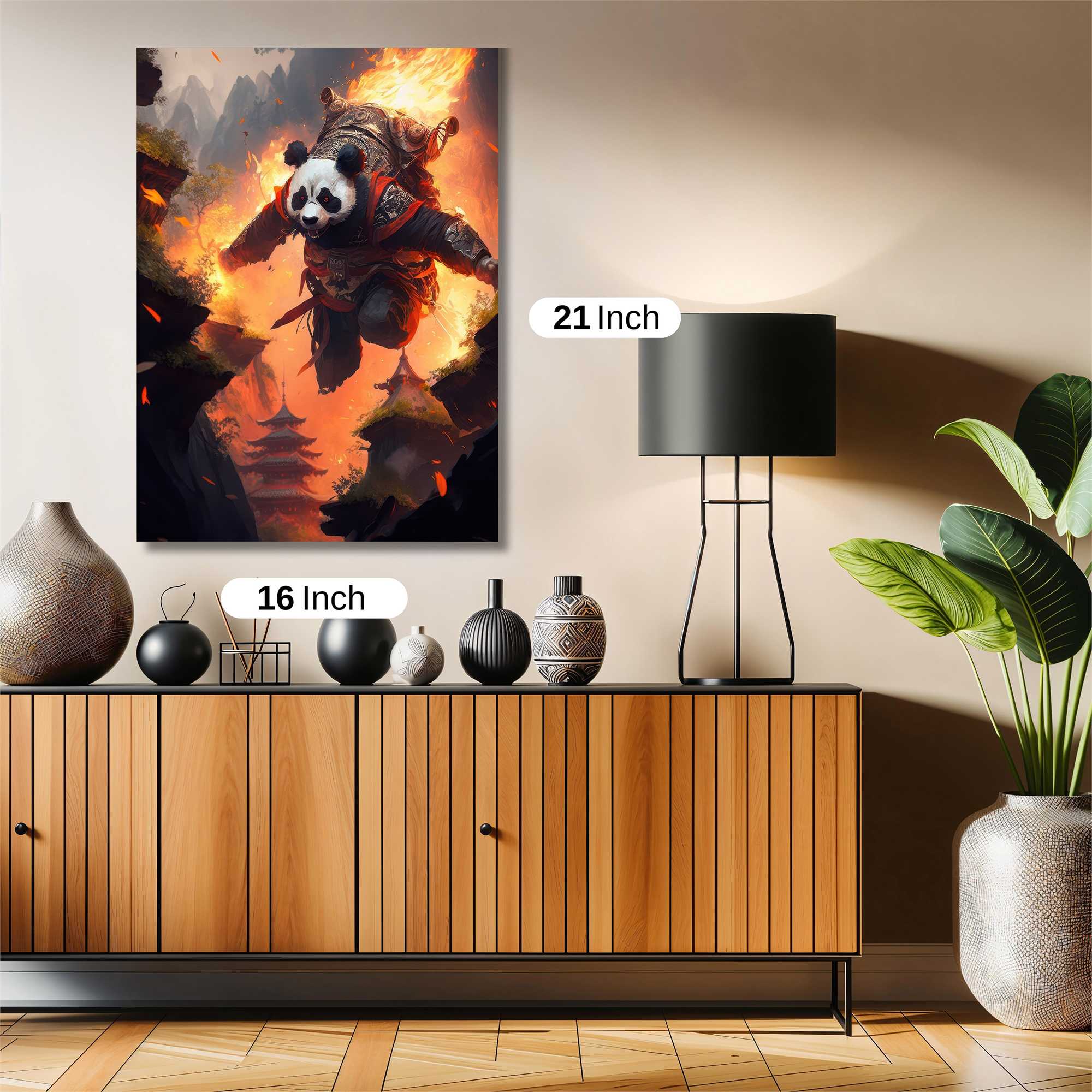 Panda Blaze Safe Wall Magnetic / M