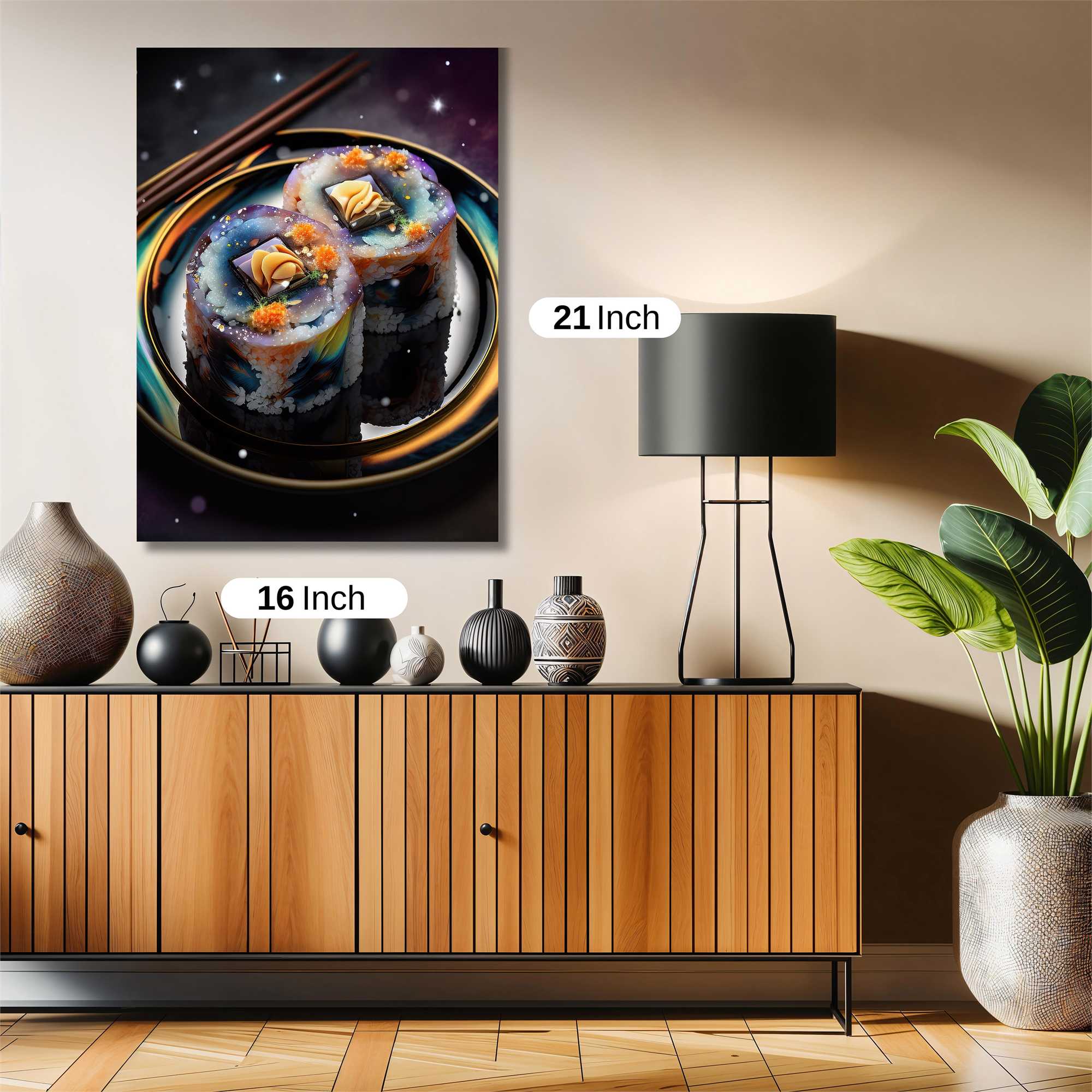 Sushi Galaxy Safe Wall Magnetic / M