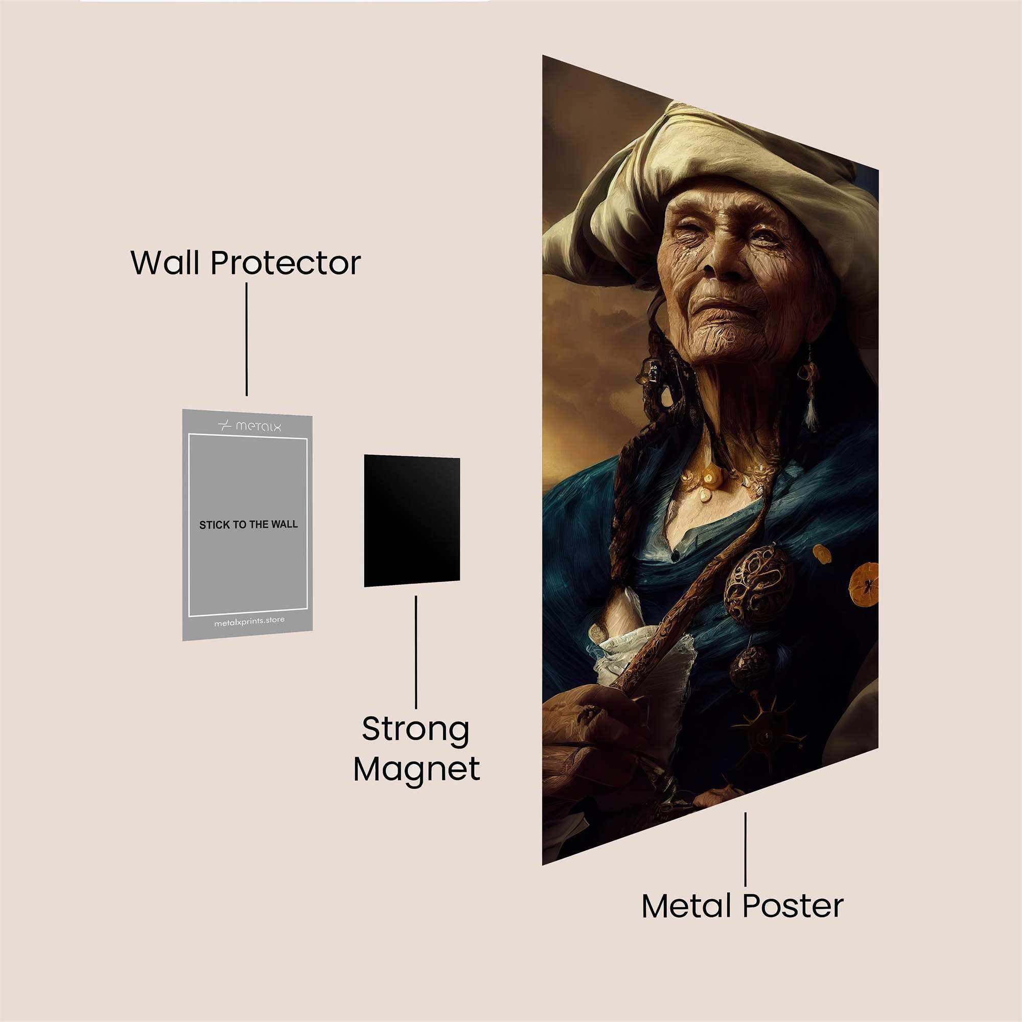 Wise Serenity Safe Wall Magnetic / M