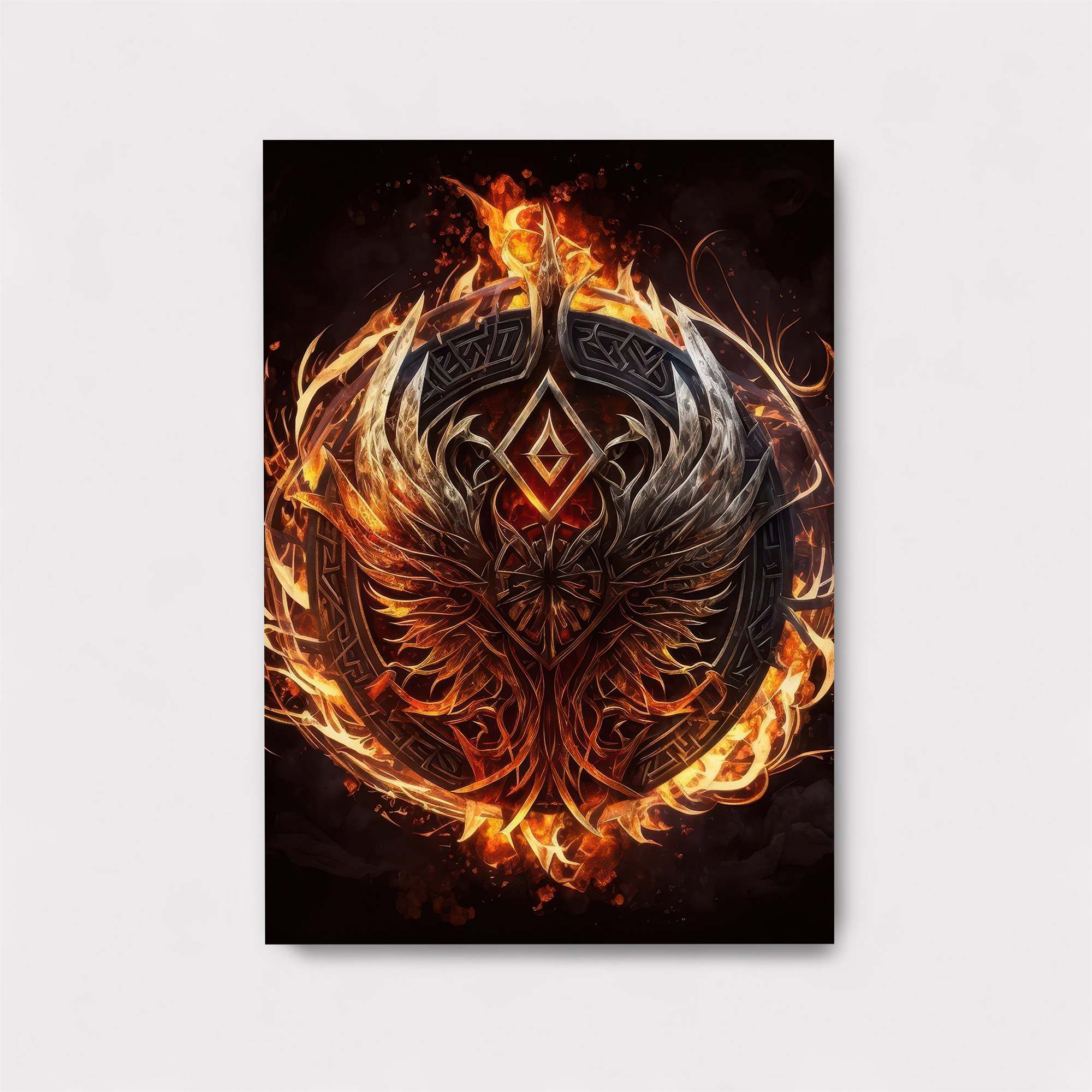 Phoenix Blaze Safe Wall Magnetic / M