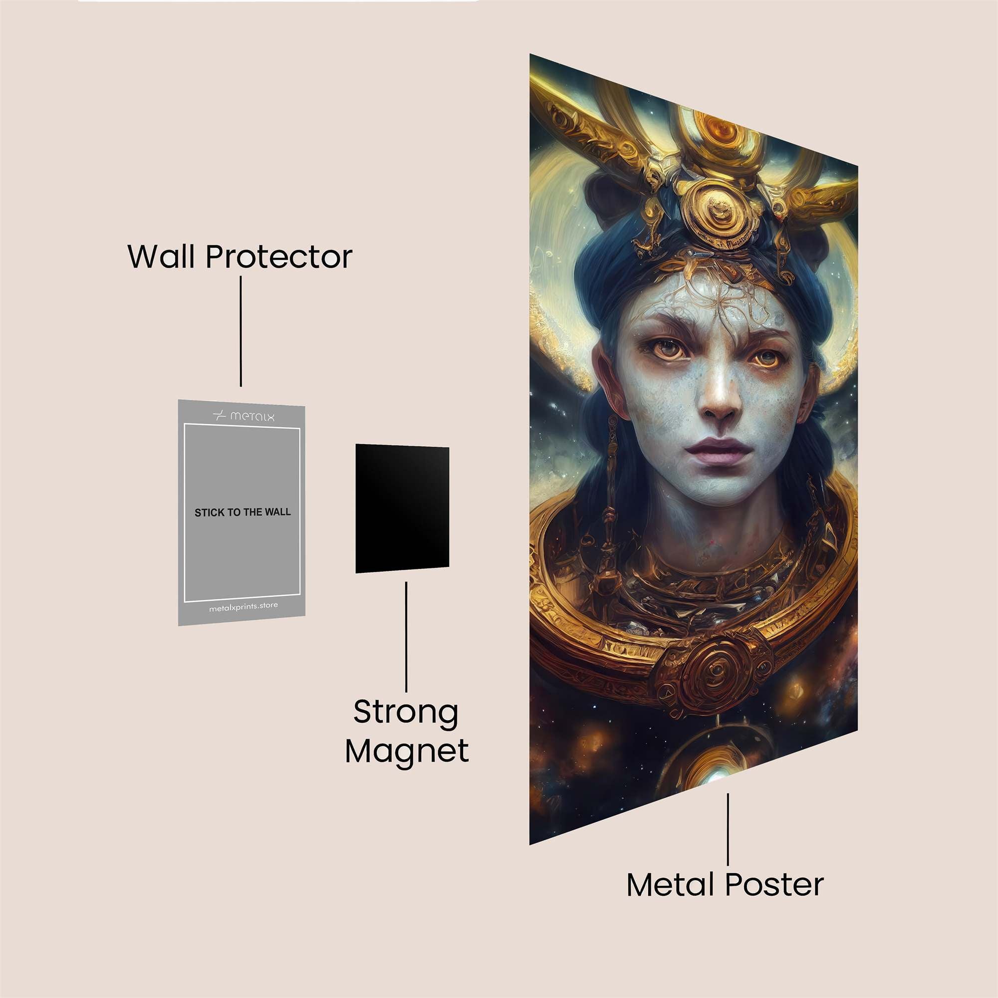 Isis Enigmatic Safe Wall Magnetic / M