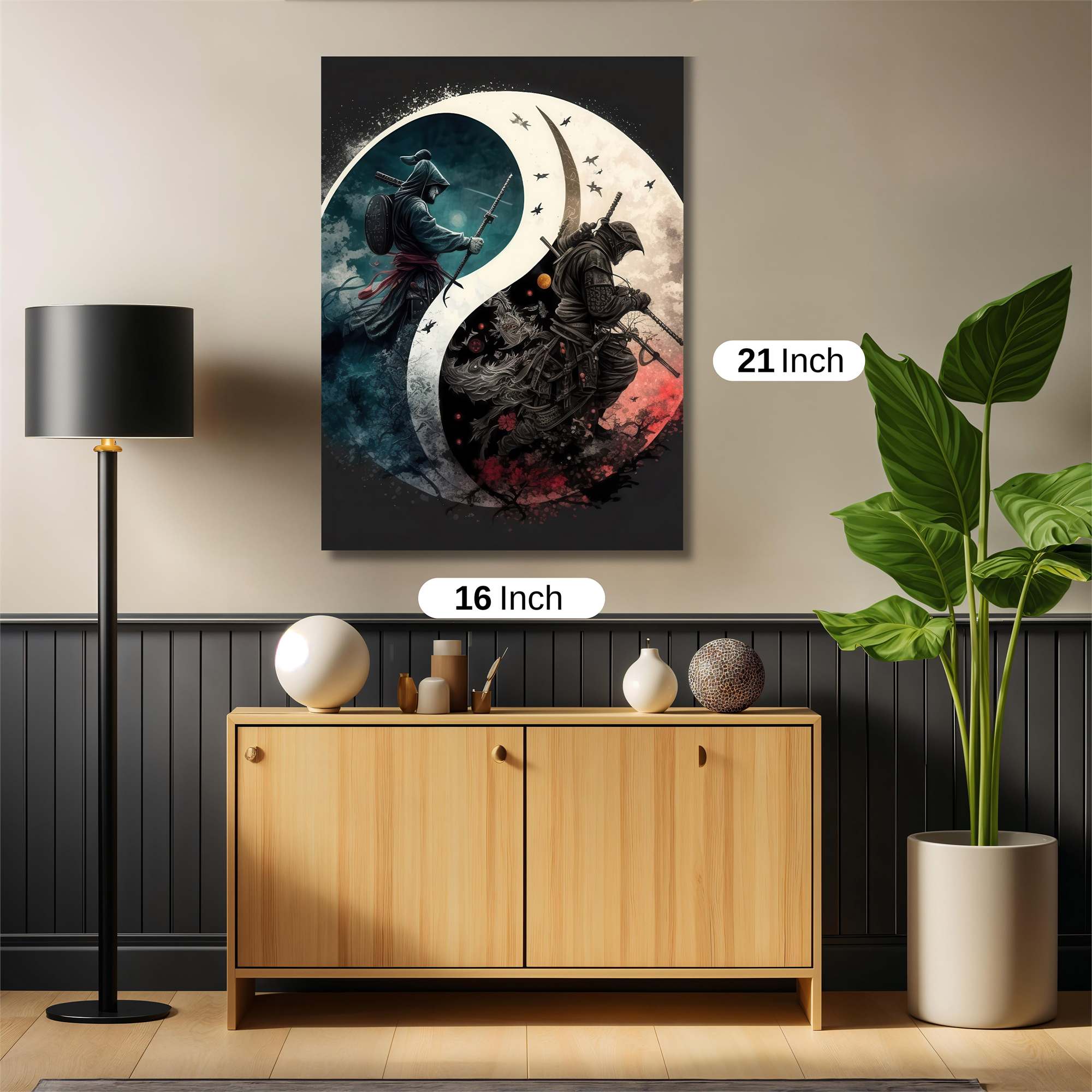 Samurai Serenity Safe Wall Magnetic / M