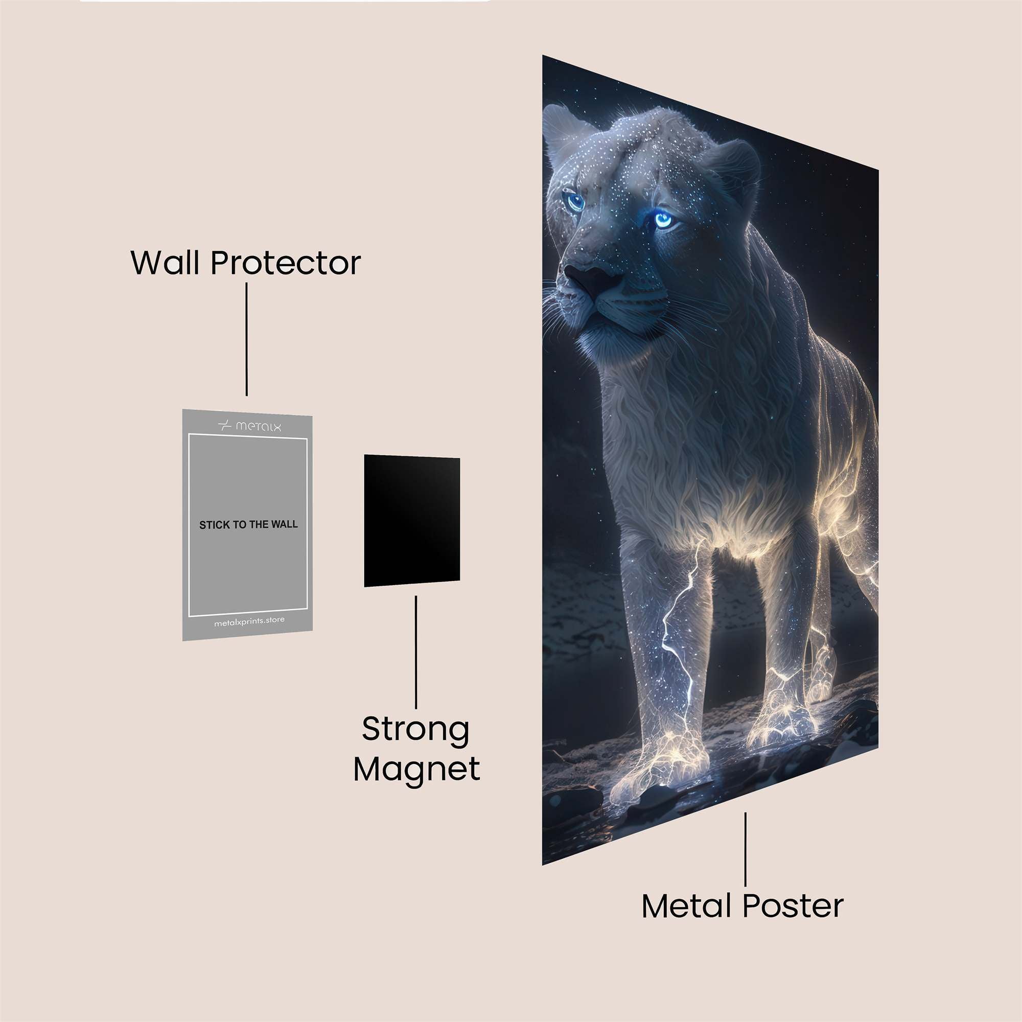 Luminous Majesty Safe Wall Magnetic / M