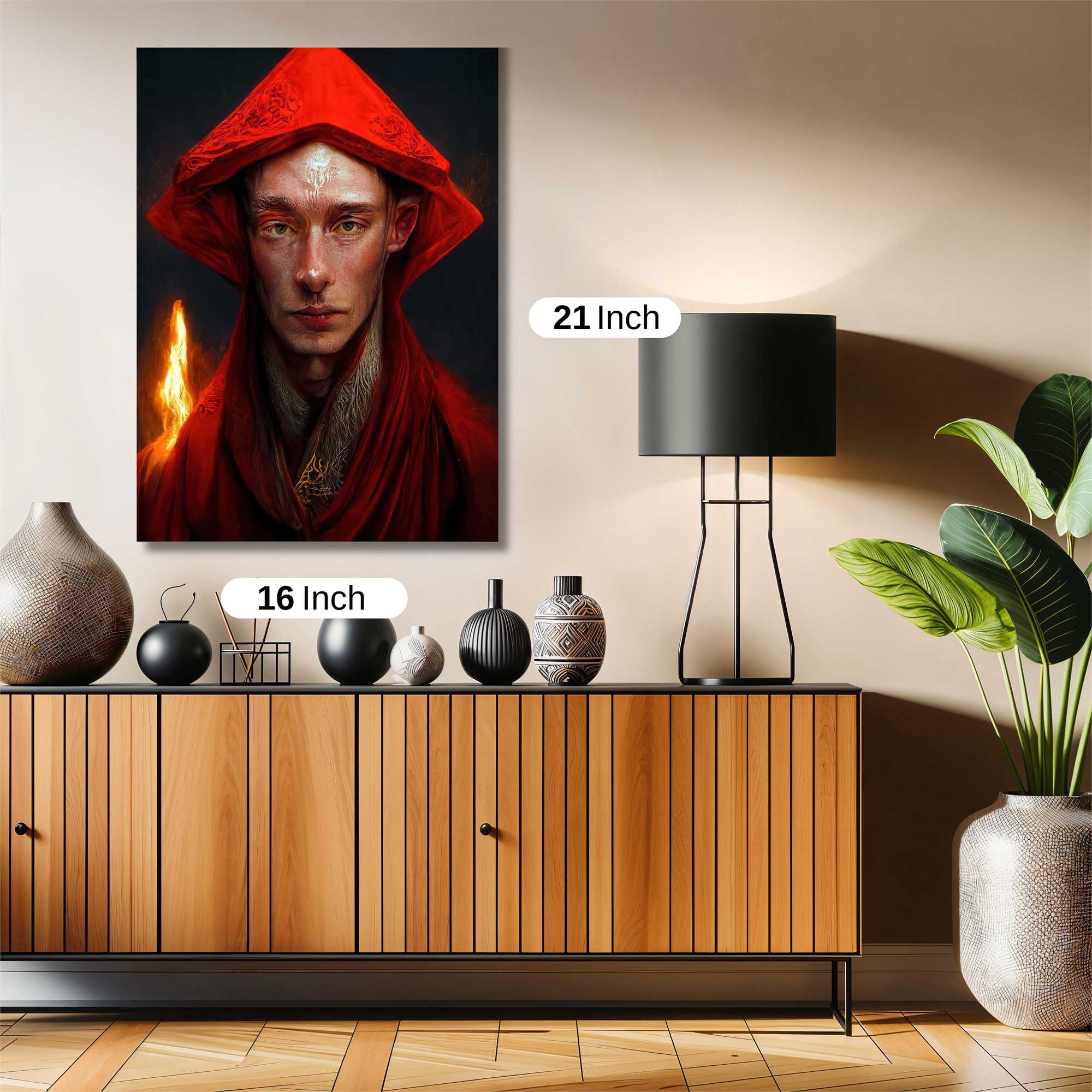 Mystic Flame Safe Wall Magnetic / M