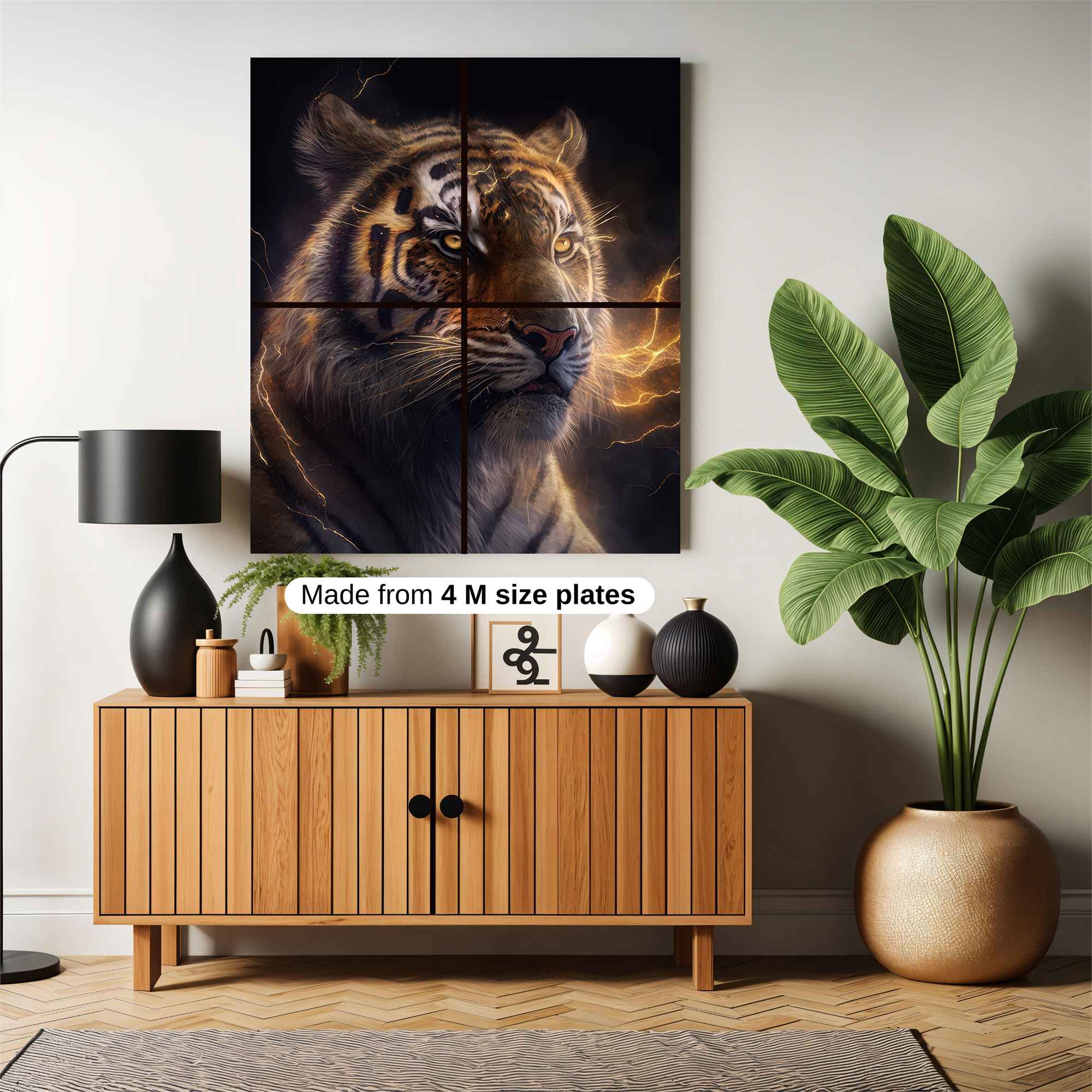 Tiger Tempest Safe Wall Magnetic / M