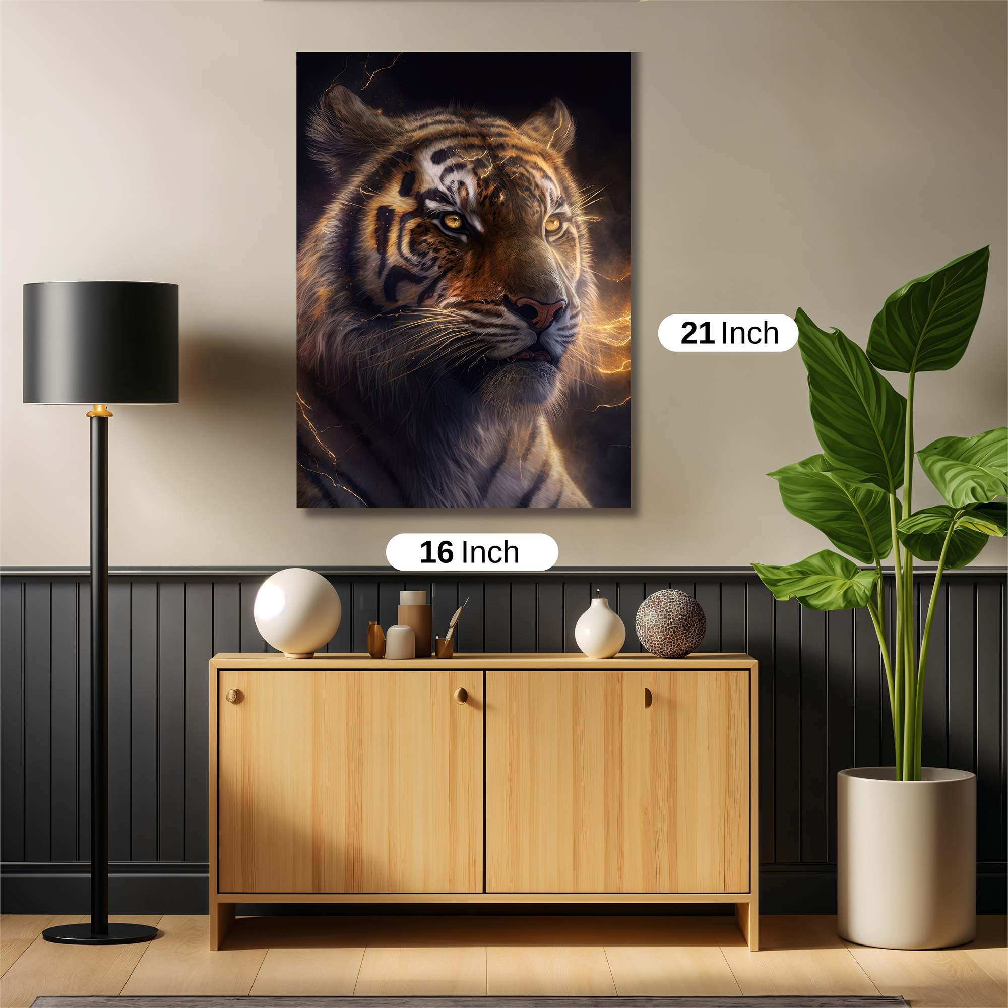 Tiger Tempest Safe Wall Magnetic / M