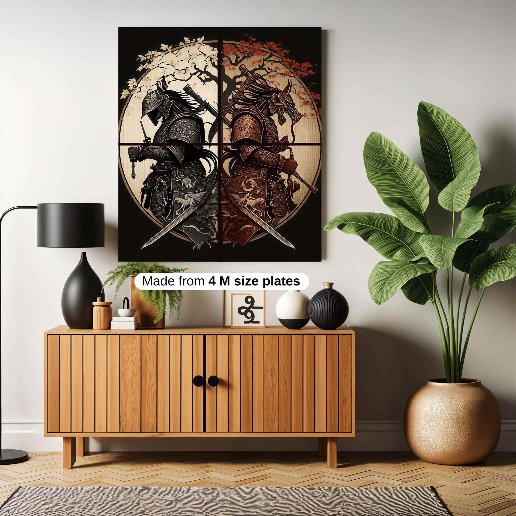 Samurai Serenity Safe Wall Magnetic / M