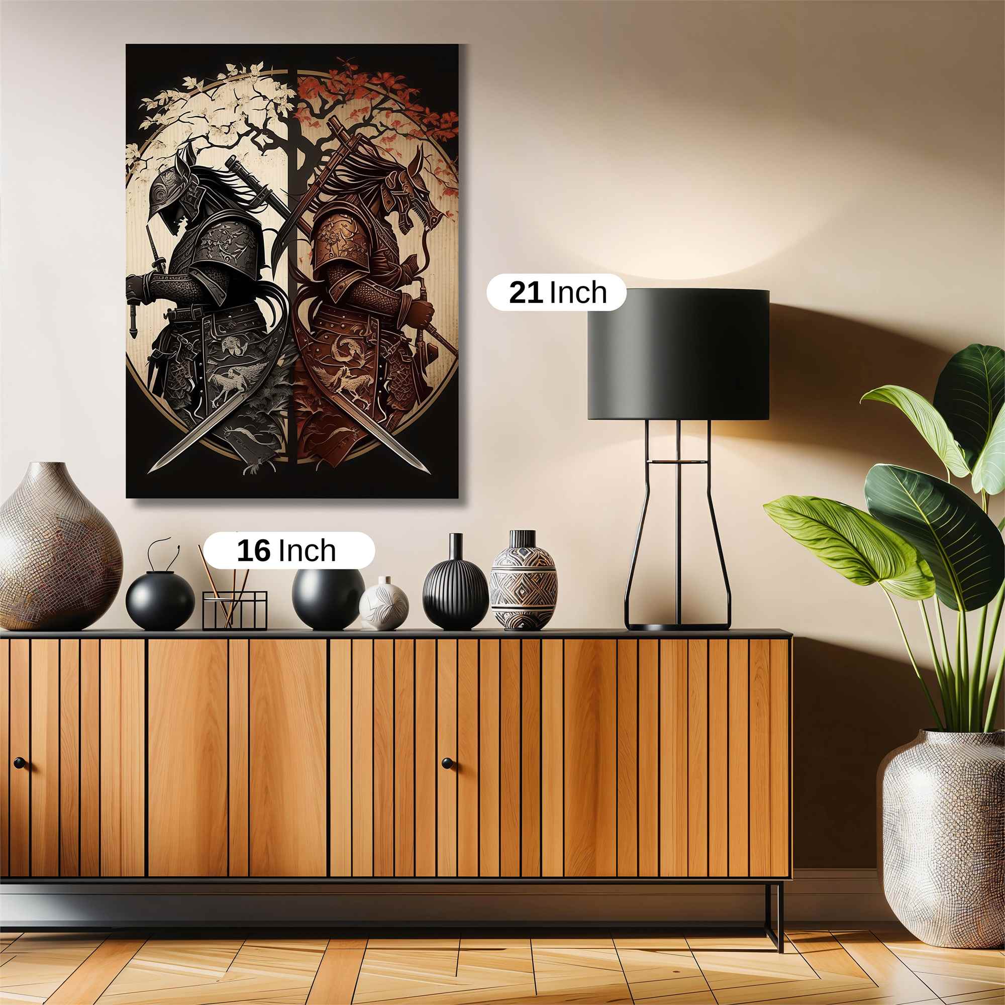 Samurai Serenity Safe Wall Magnetic / M