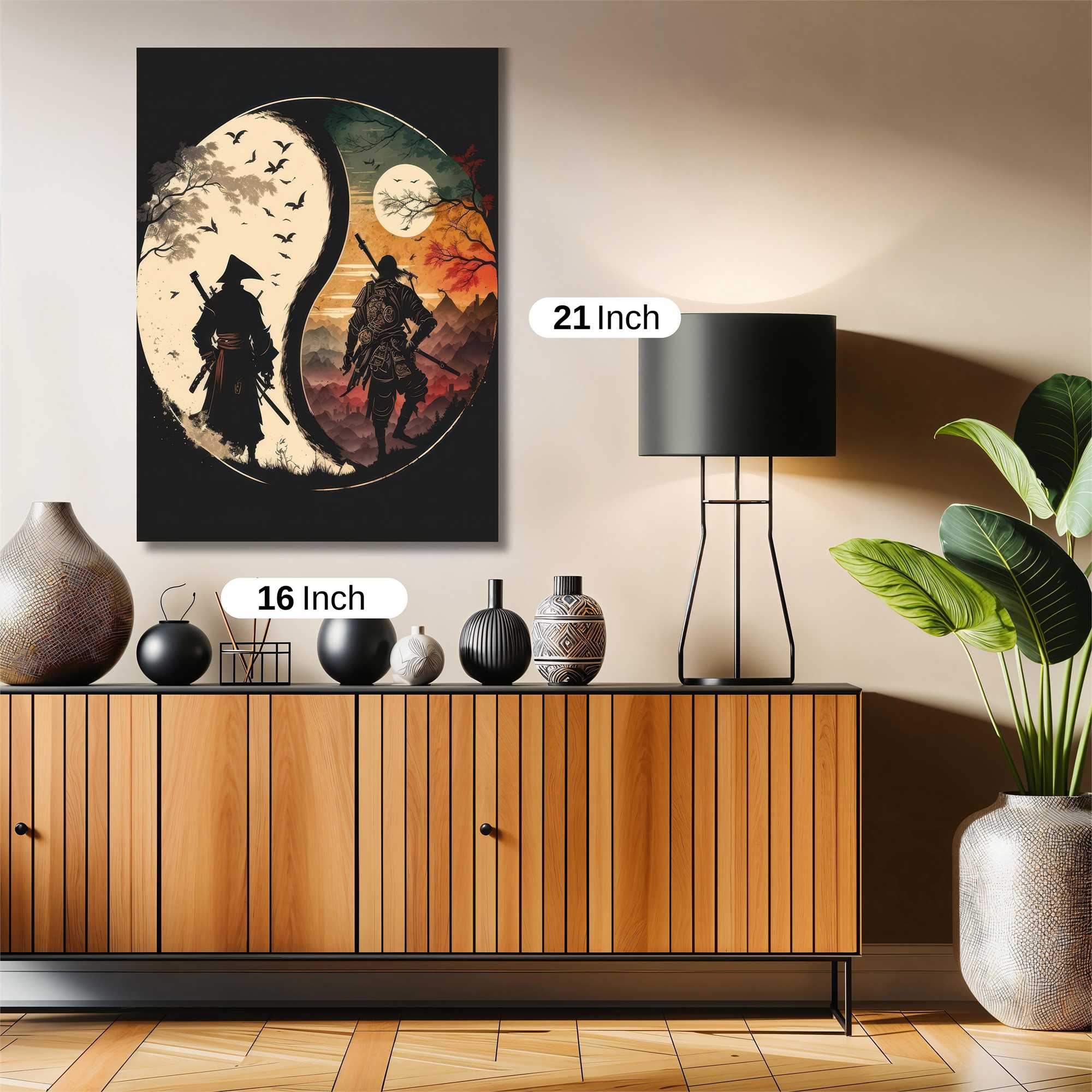 Samurai Serenity Safe Wall Magnetic / M