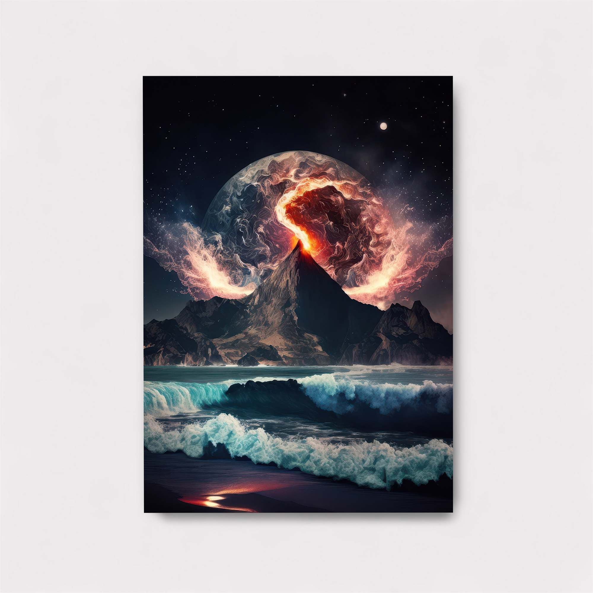 Volcano Eruption Safe Wall Magnetic / M