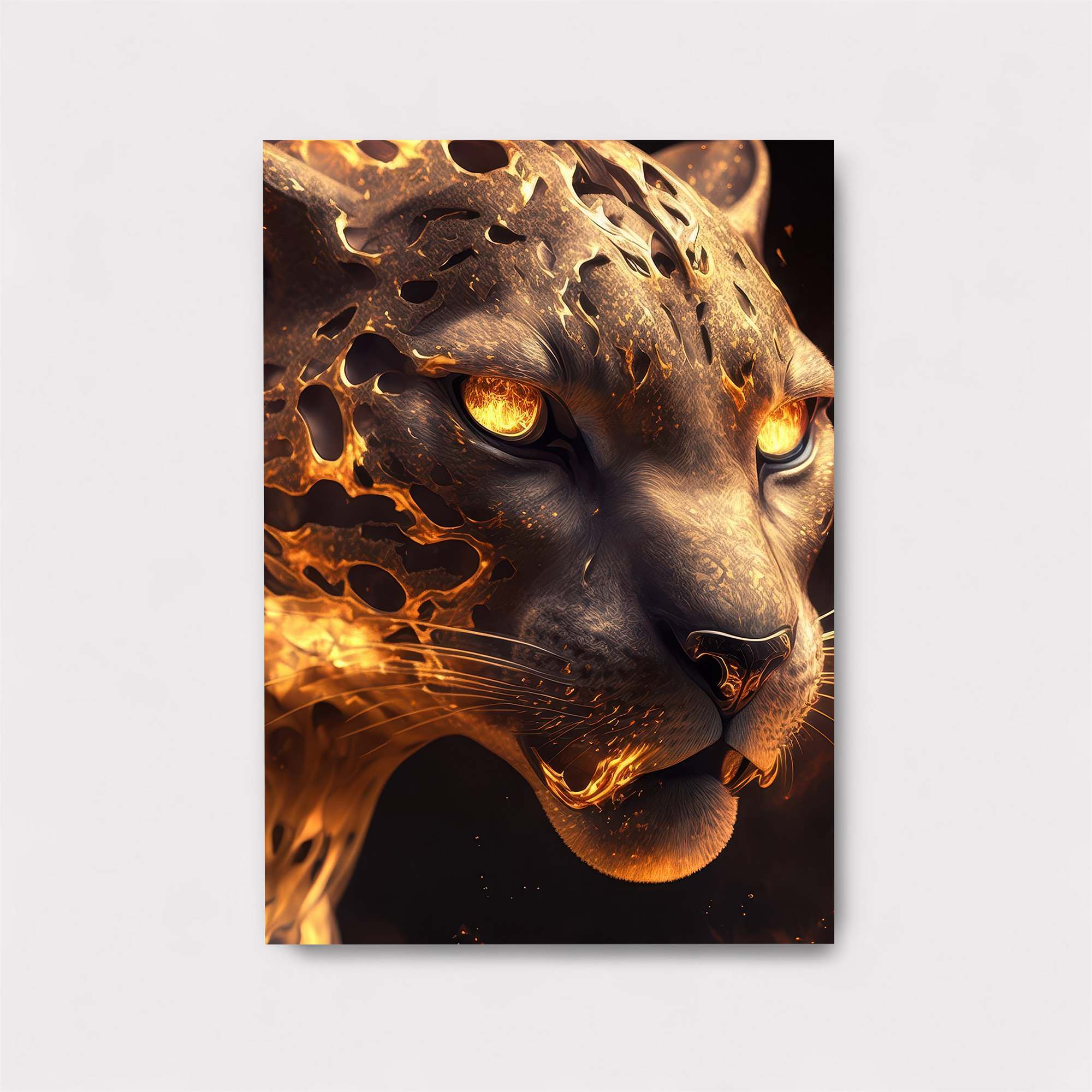 Fire Leopard Safe Wall Magnetic / M