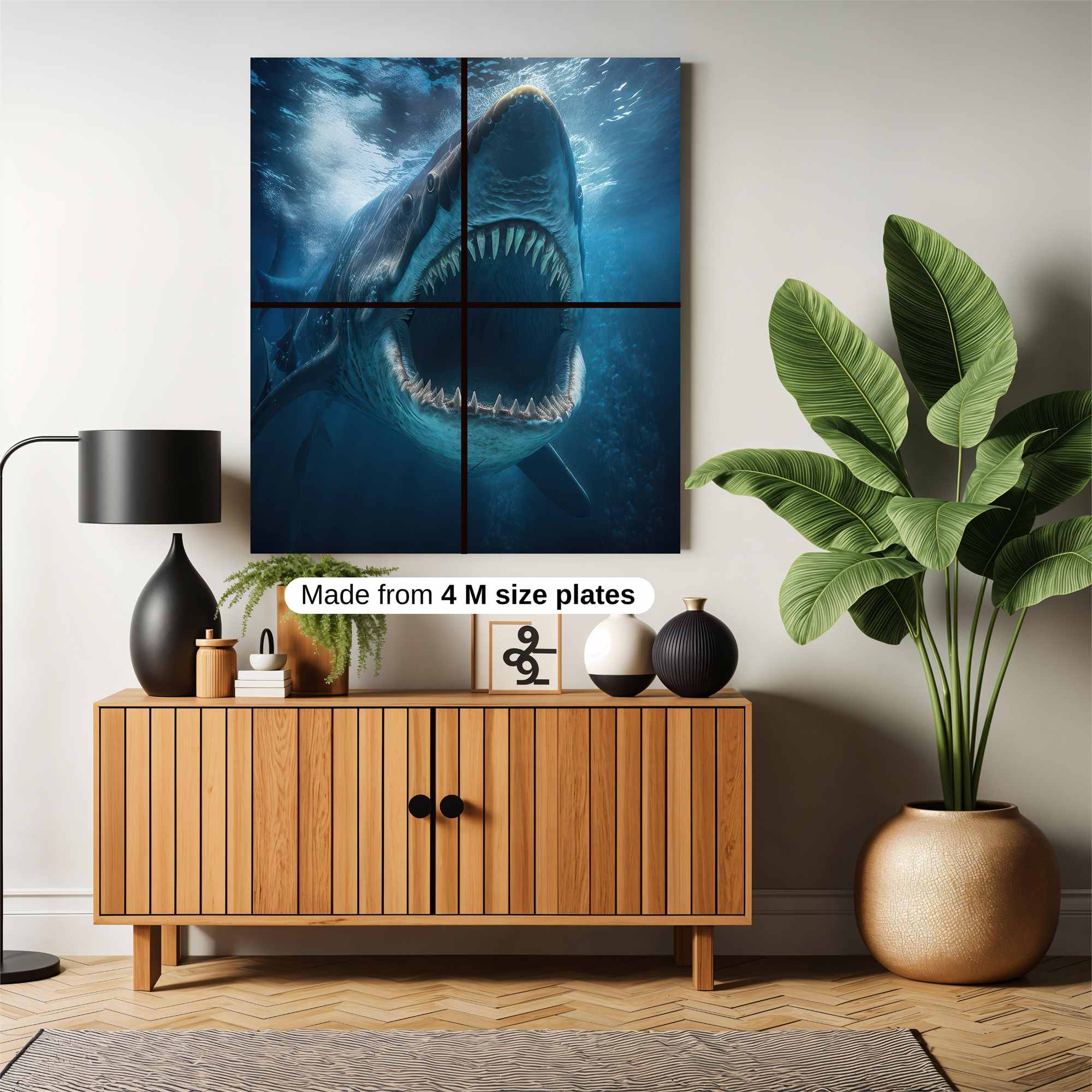 Megalodon Menace Safe Wall Magnetic / M