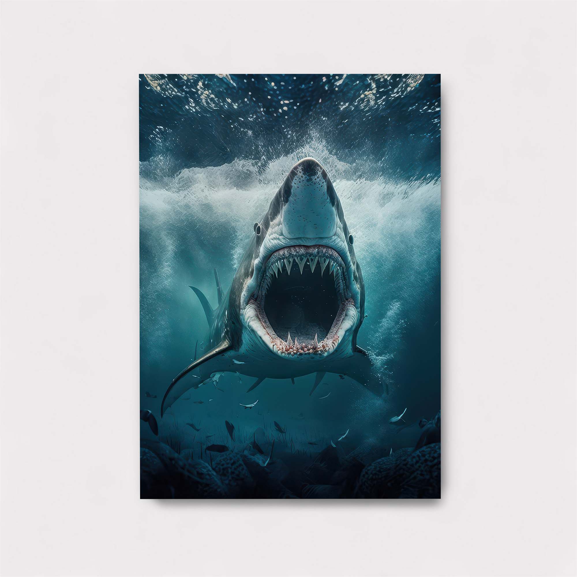 Shark Menace Safe Wall Magnetic / M