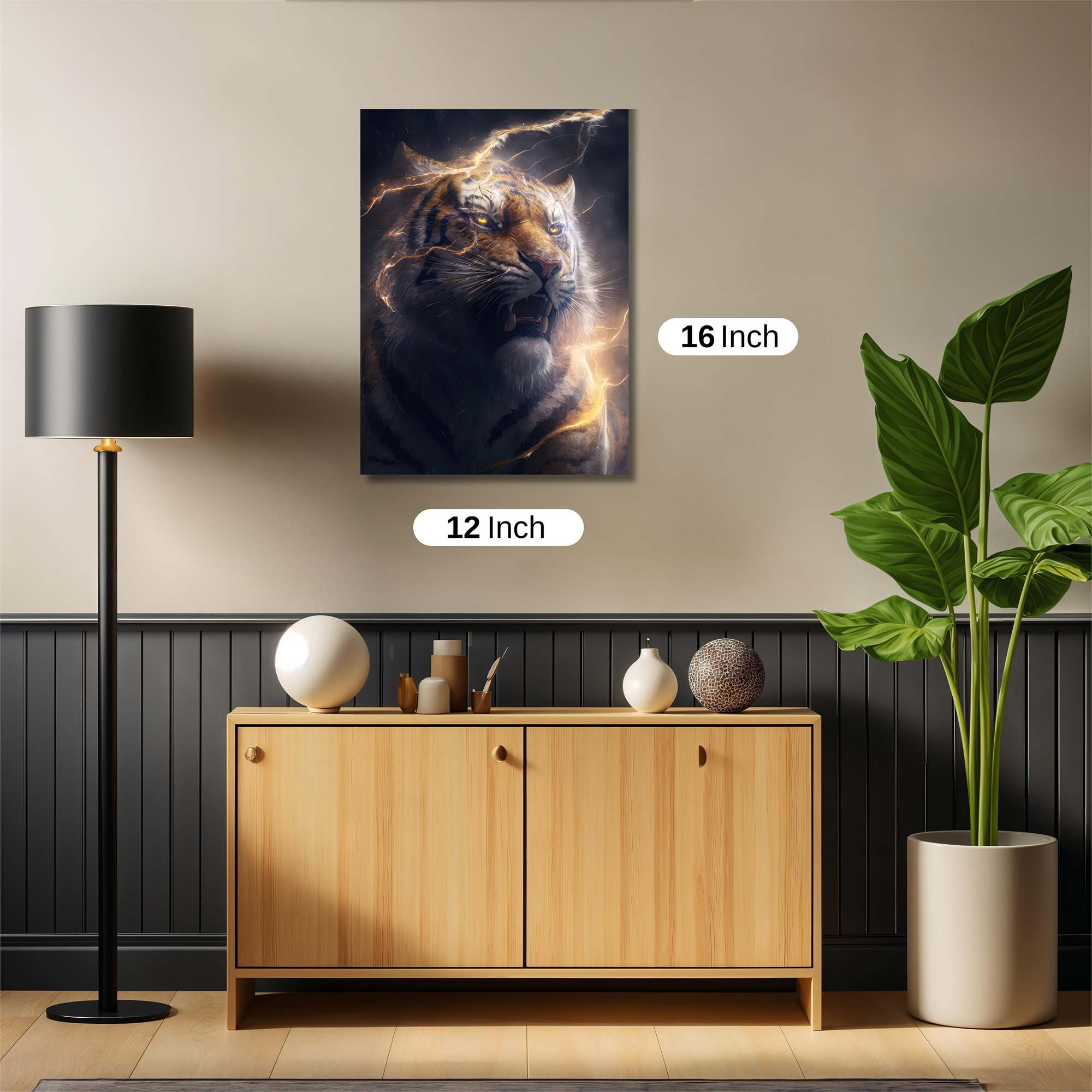 Tiger Tempest Safe Wall Magnetic / M