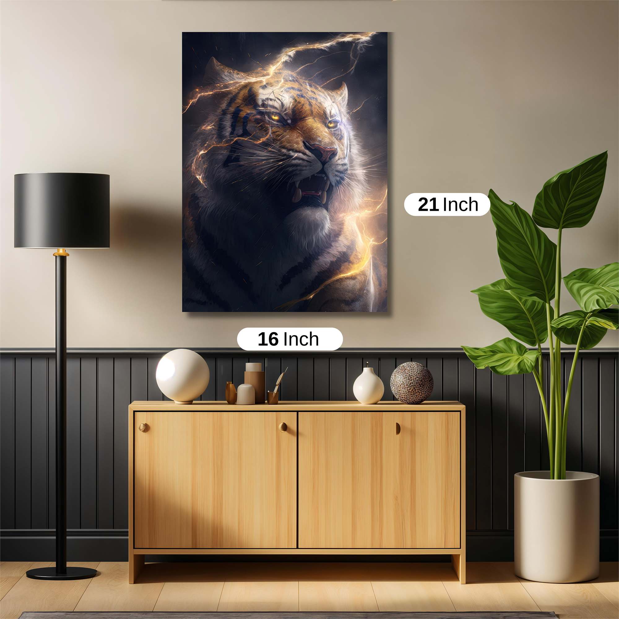 Tiger Tempest Safe Wall Magnetic / M