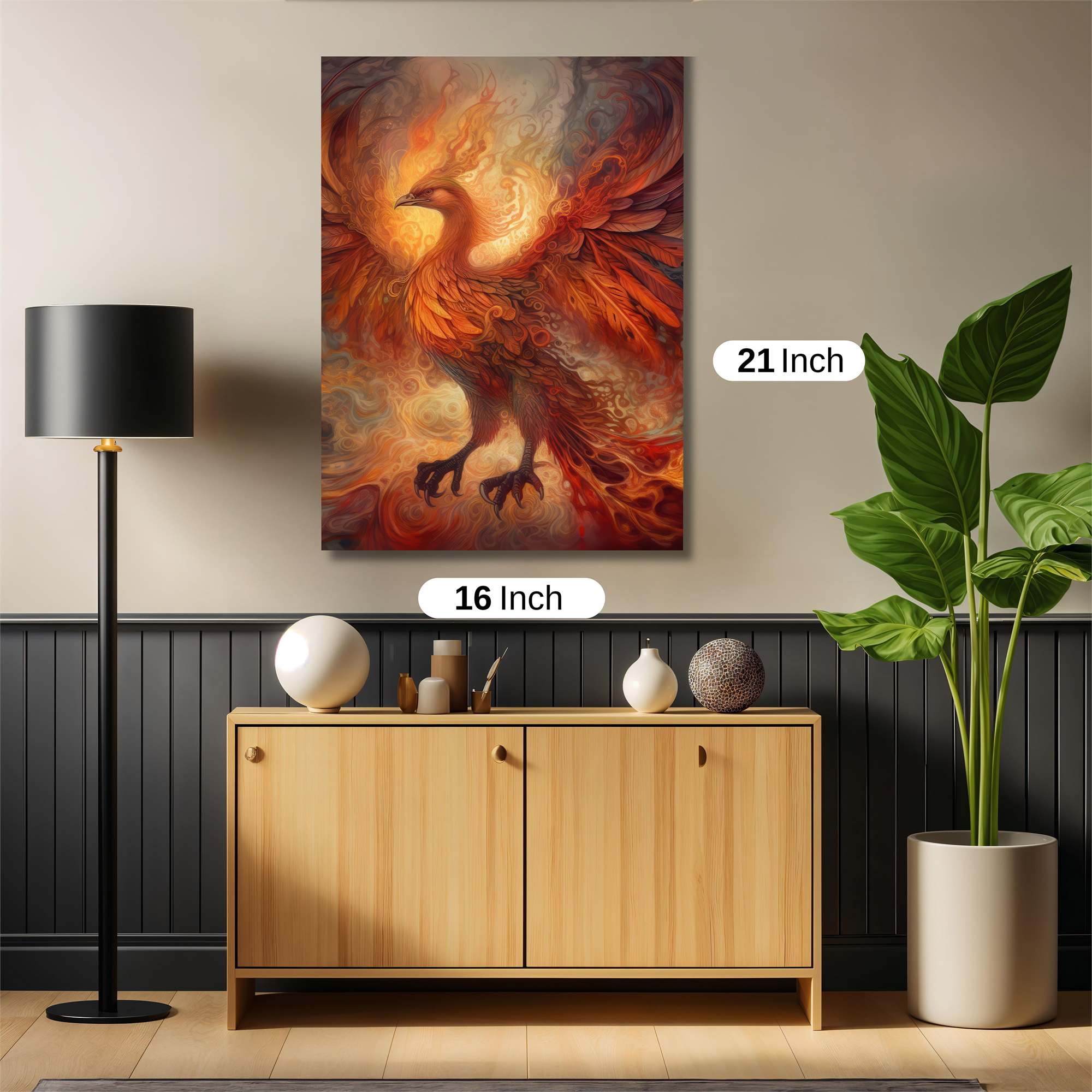 Phoenix Resplendent Safe Wall Magnetic / M