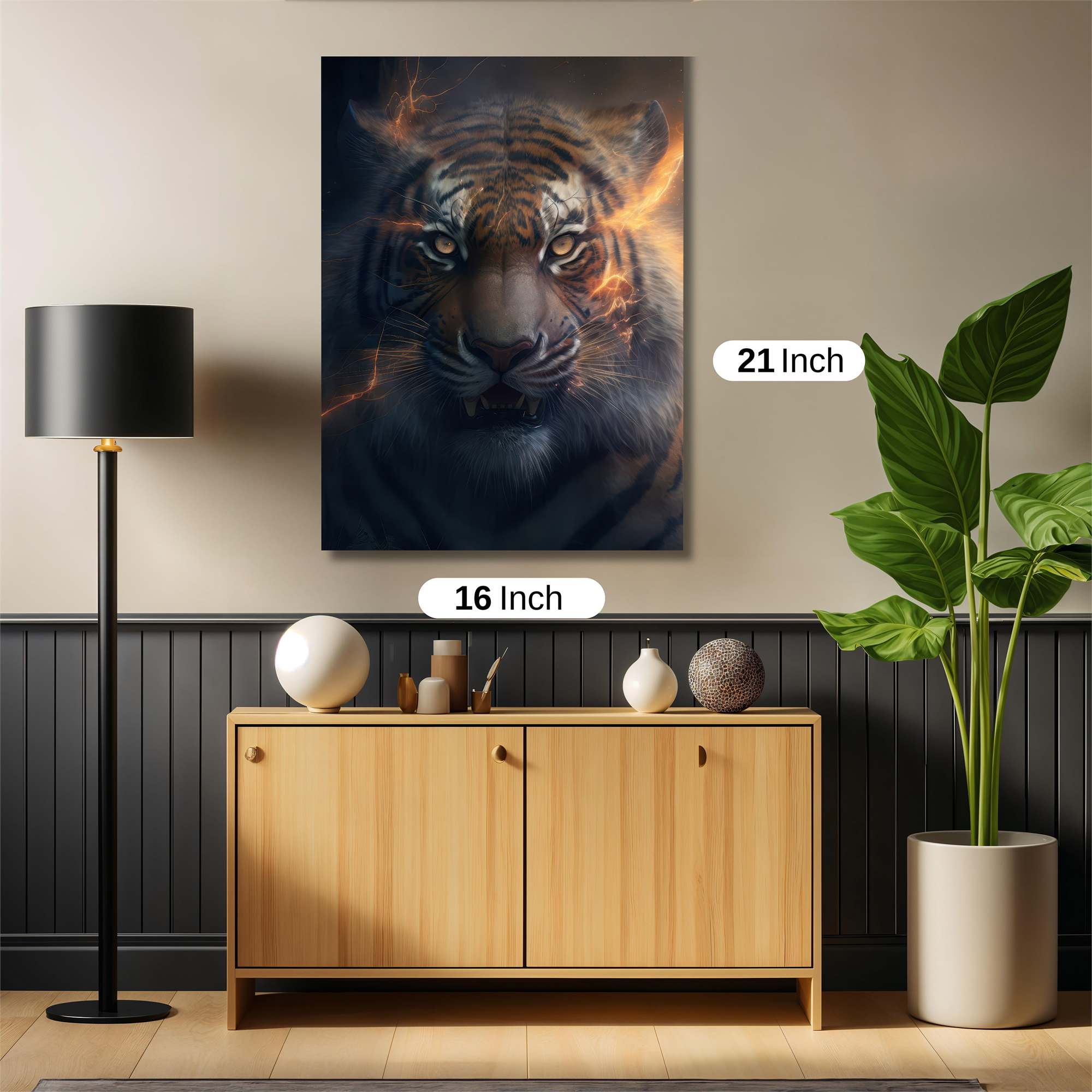 Tiger Tempest Safe Wall Magnetic / M