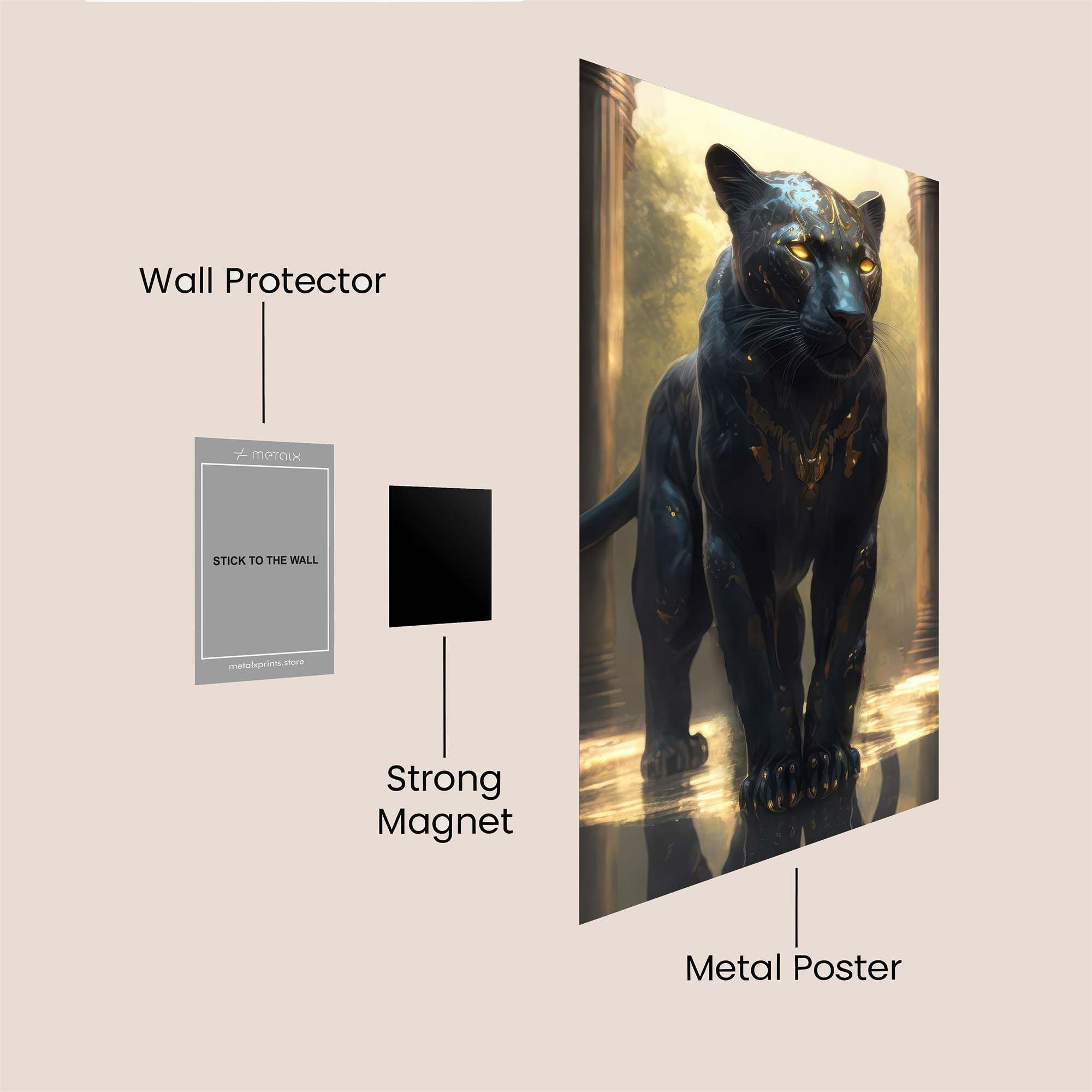 Panther Majestic Safe Wall Magnetic / M