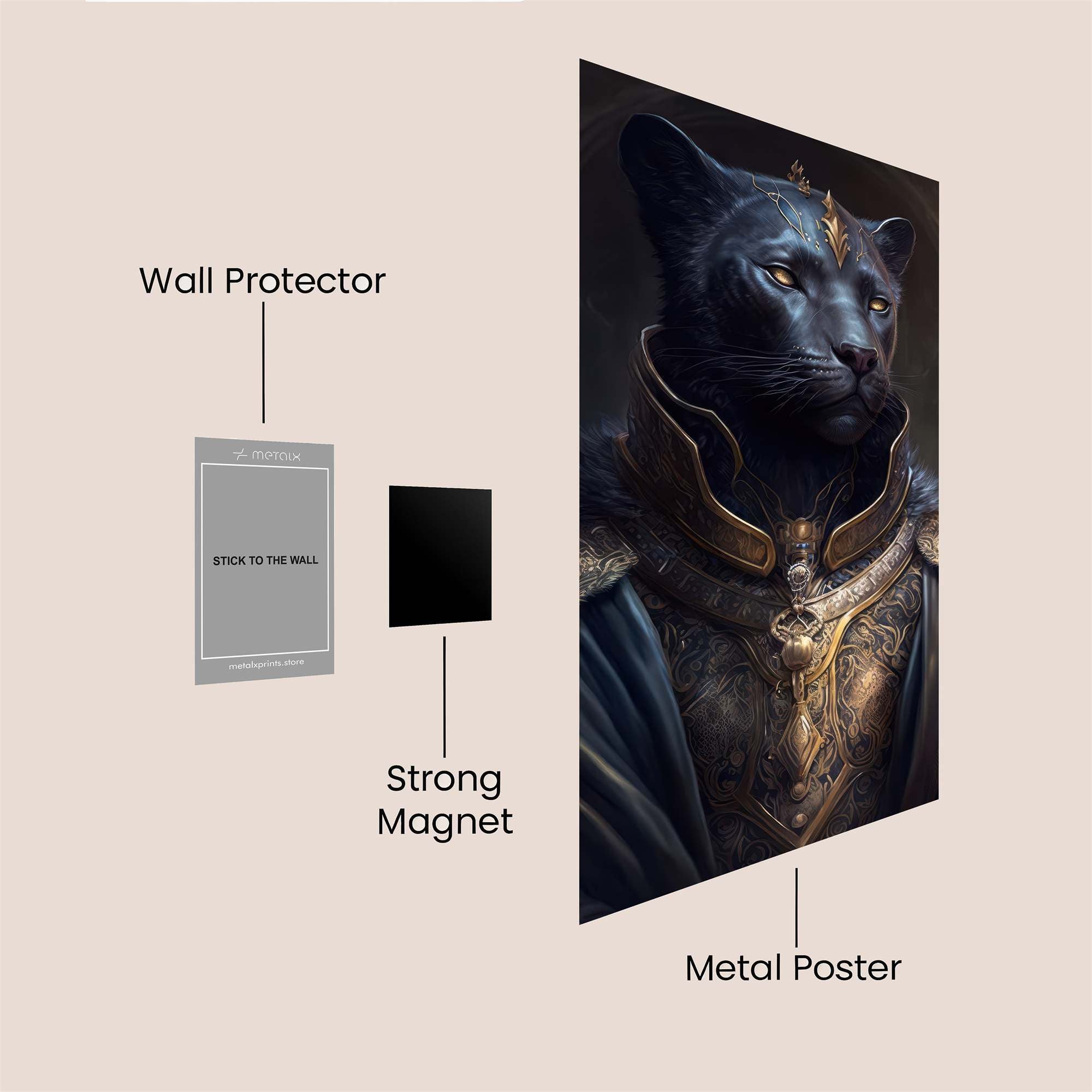 Panther Regal Safe Wall Magnetic / M