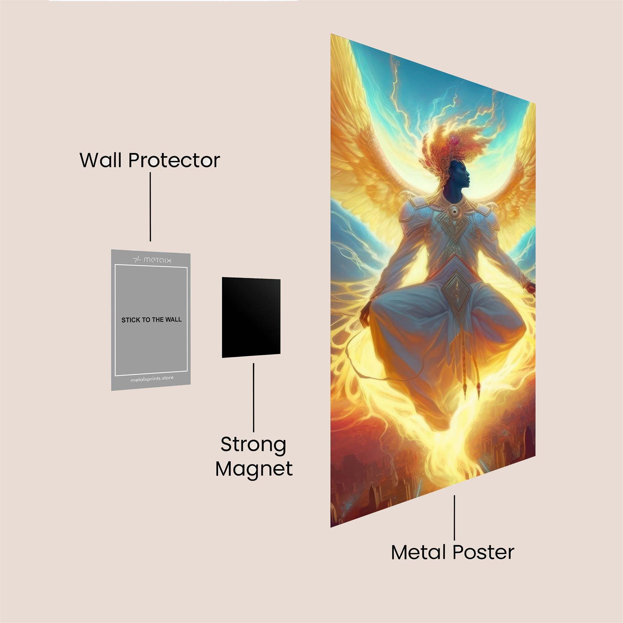 Divine Radiance Safe Wall Magnetic / M