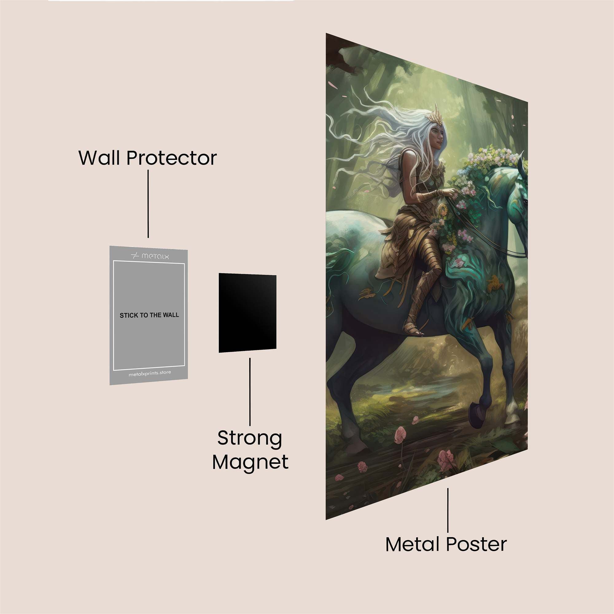 Enchanted Serenity Safe Wall Magnetic / M