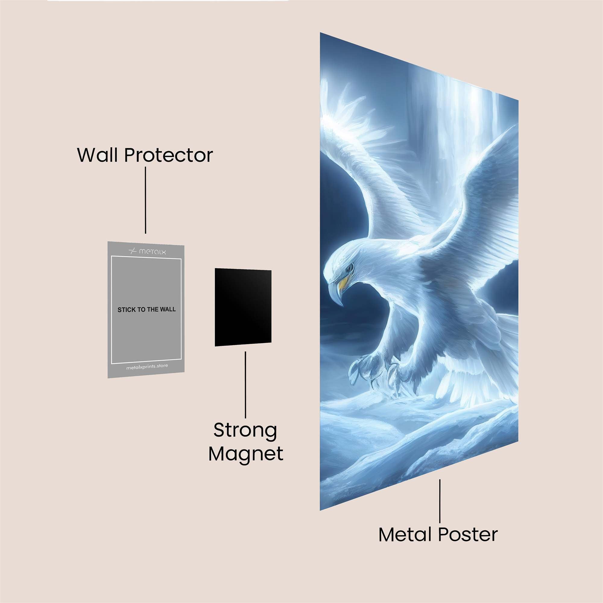 Eagle Radiance Safe Wall Magnetic / M