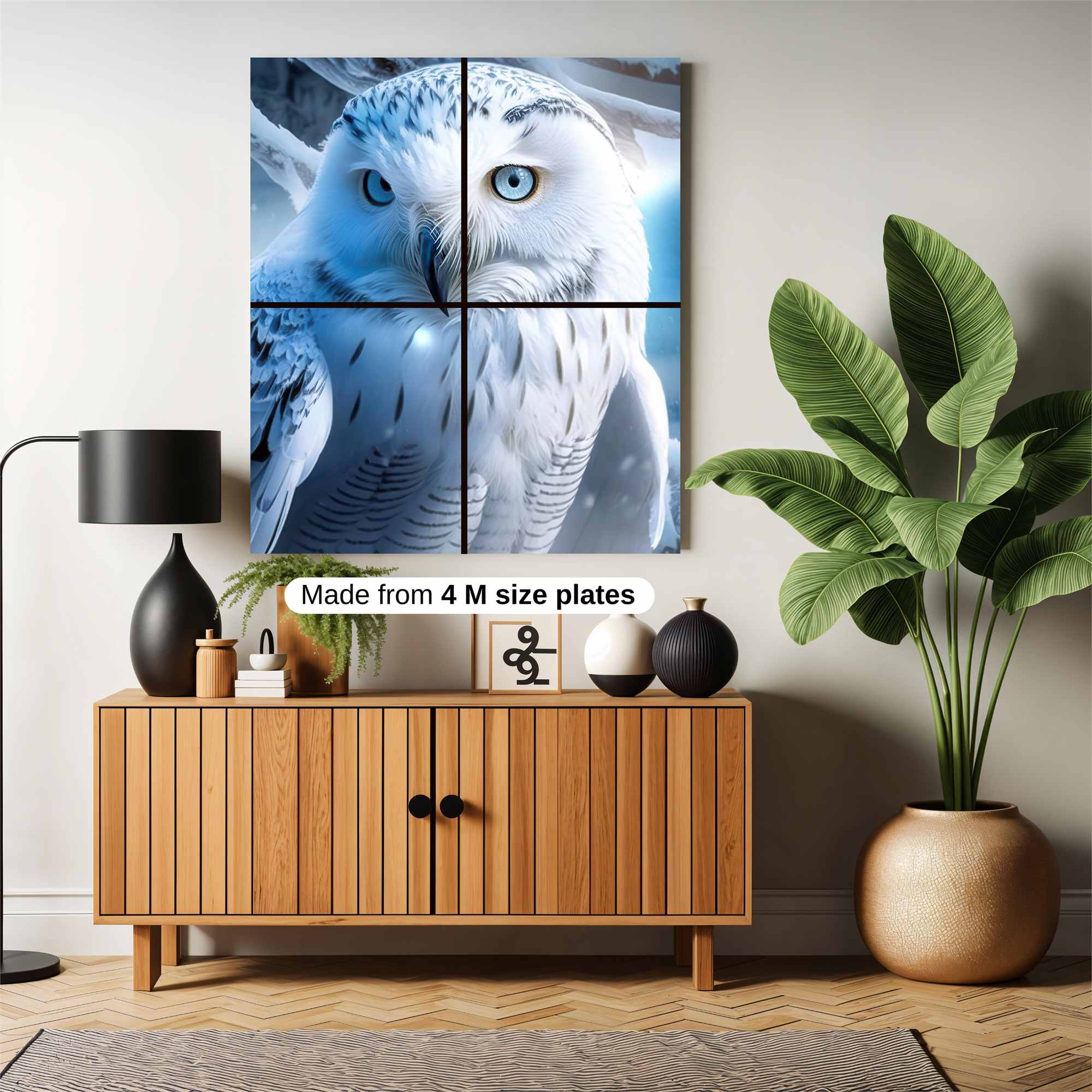 Snowy Serenity Safe Wall Magnetic / M