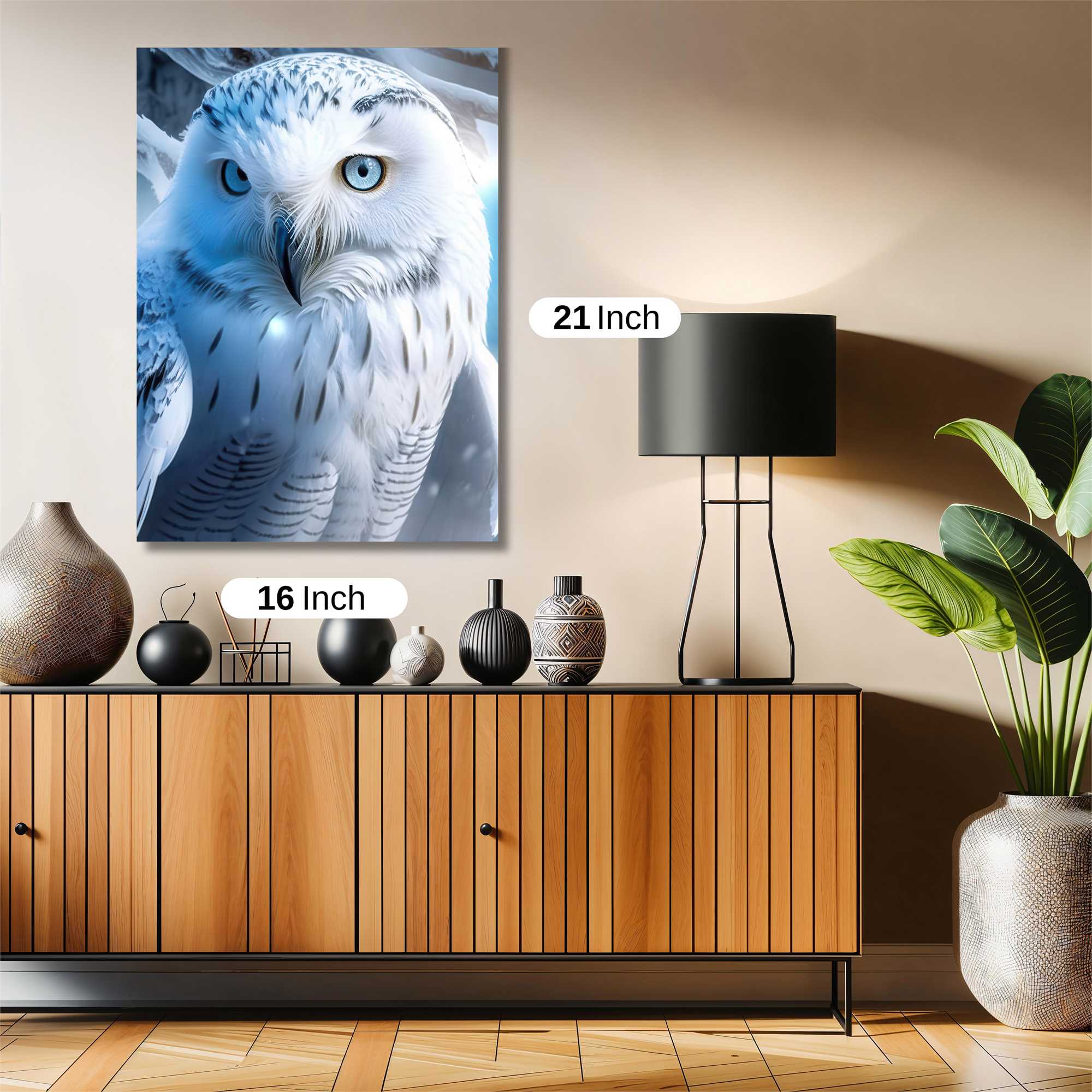 Snowy Serenity Safe Wall Magnetic / M