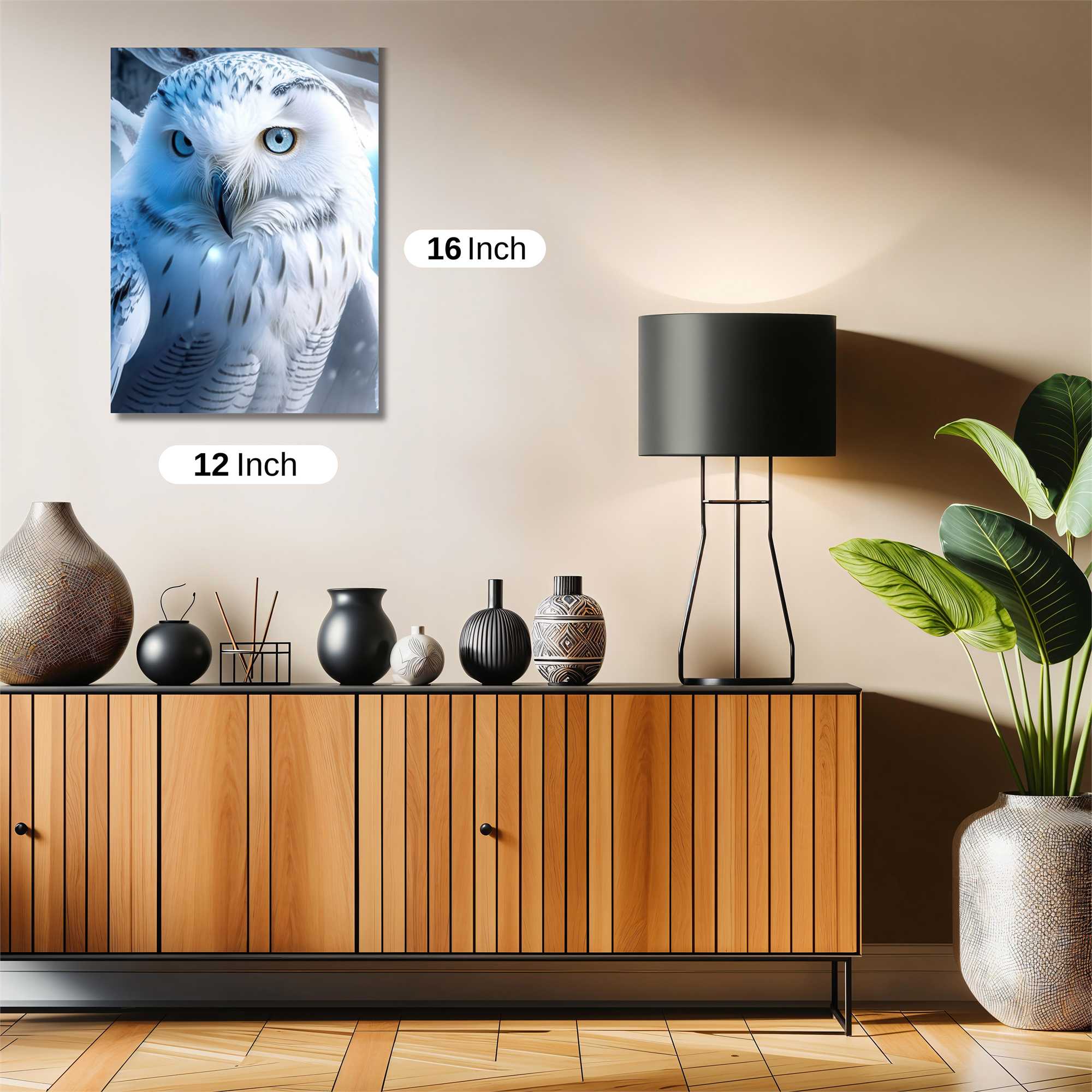 Snowy Serenity Safe Wall Magnetic / M