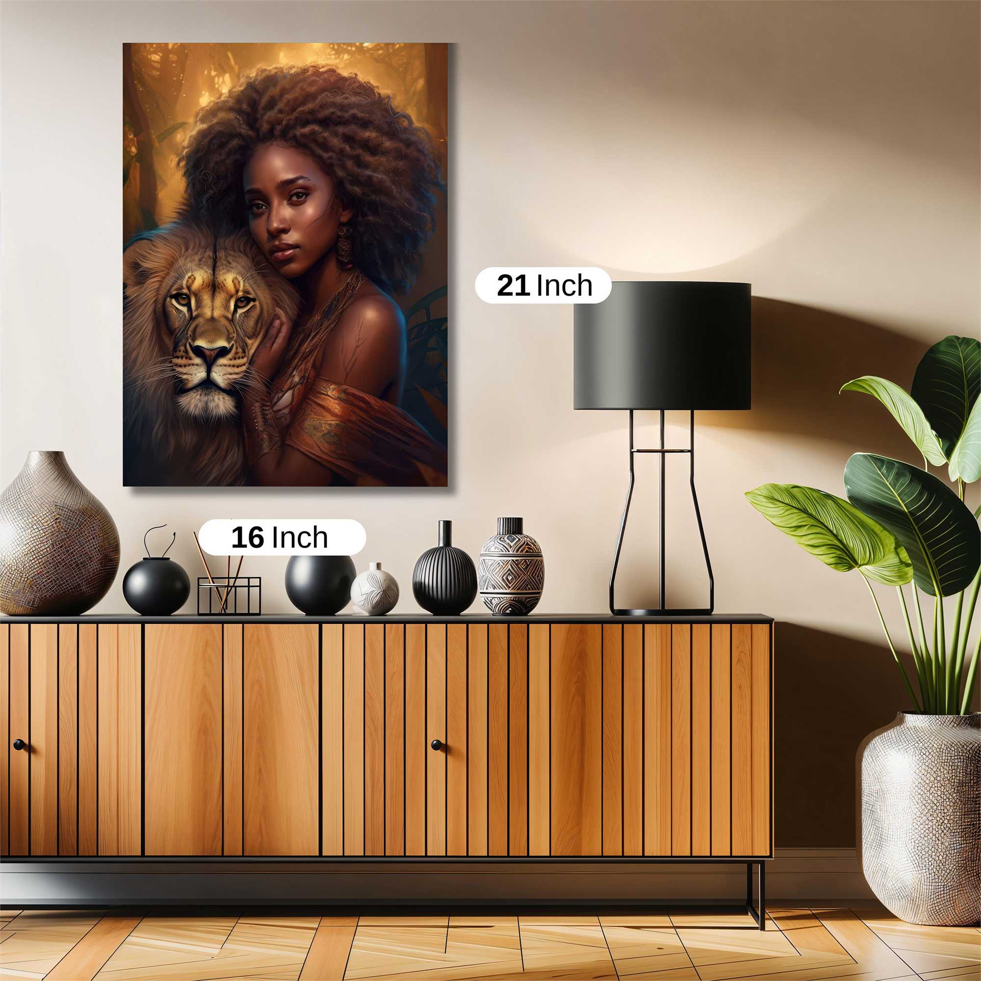 Lioness Serenity Safe Wall Magnetic / M