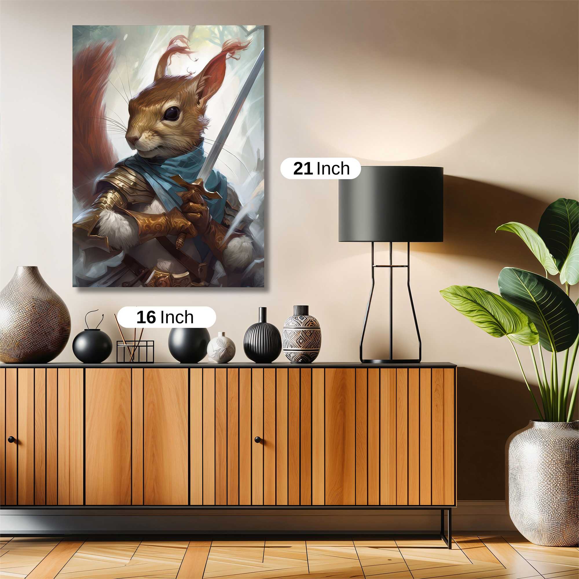 Squire Squirrel Safe Wall Magnetic / M