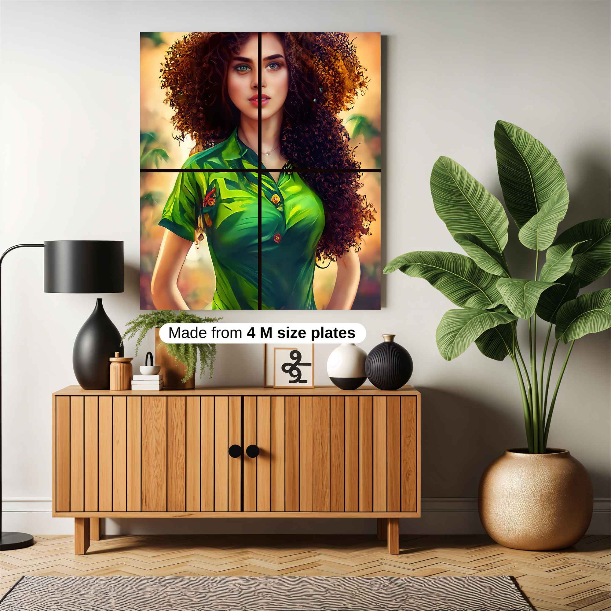 Curly Radiance Safe Wall Magnetic / M