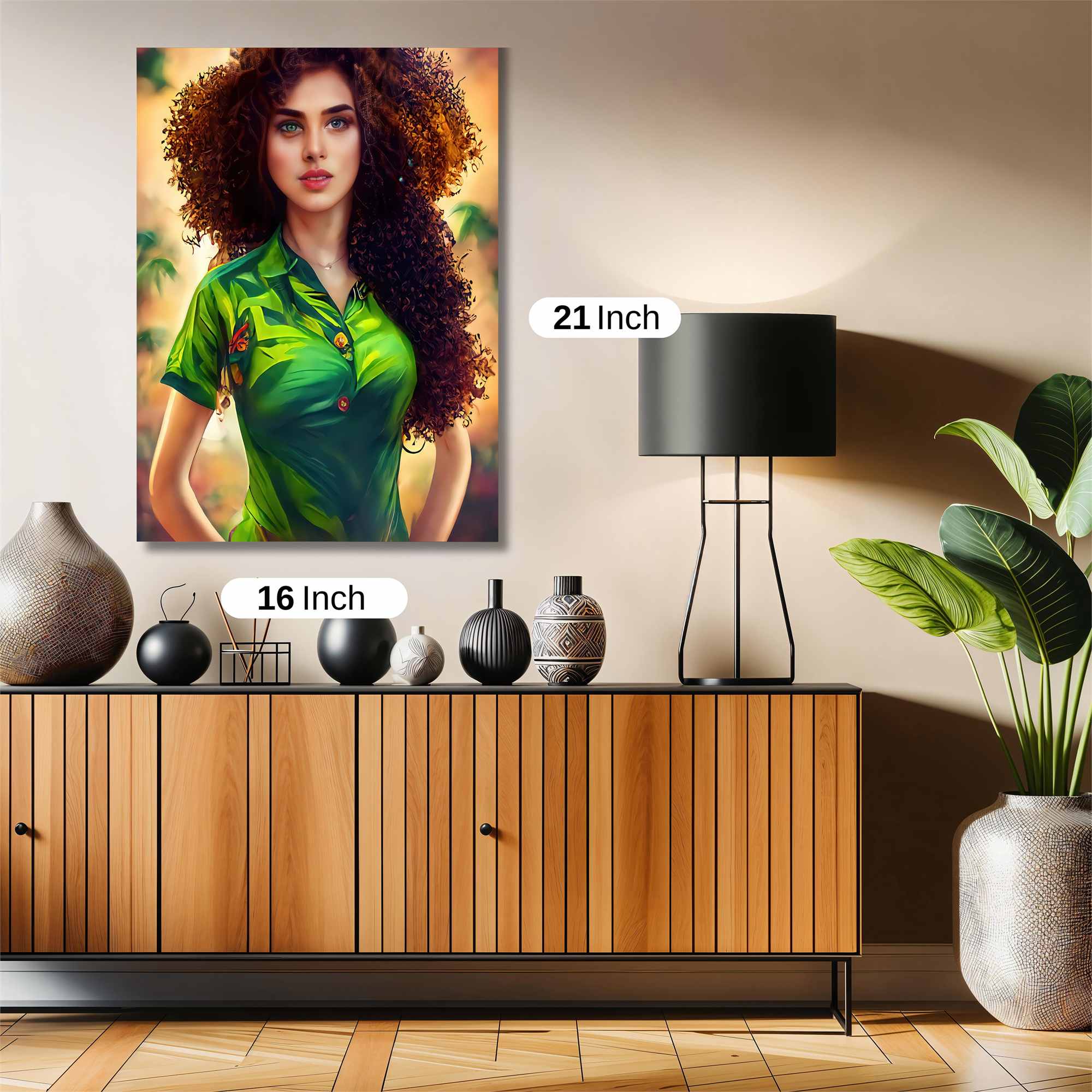 Curly Radiance Safe Wall Magnetic / M