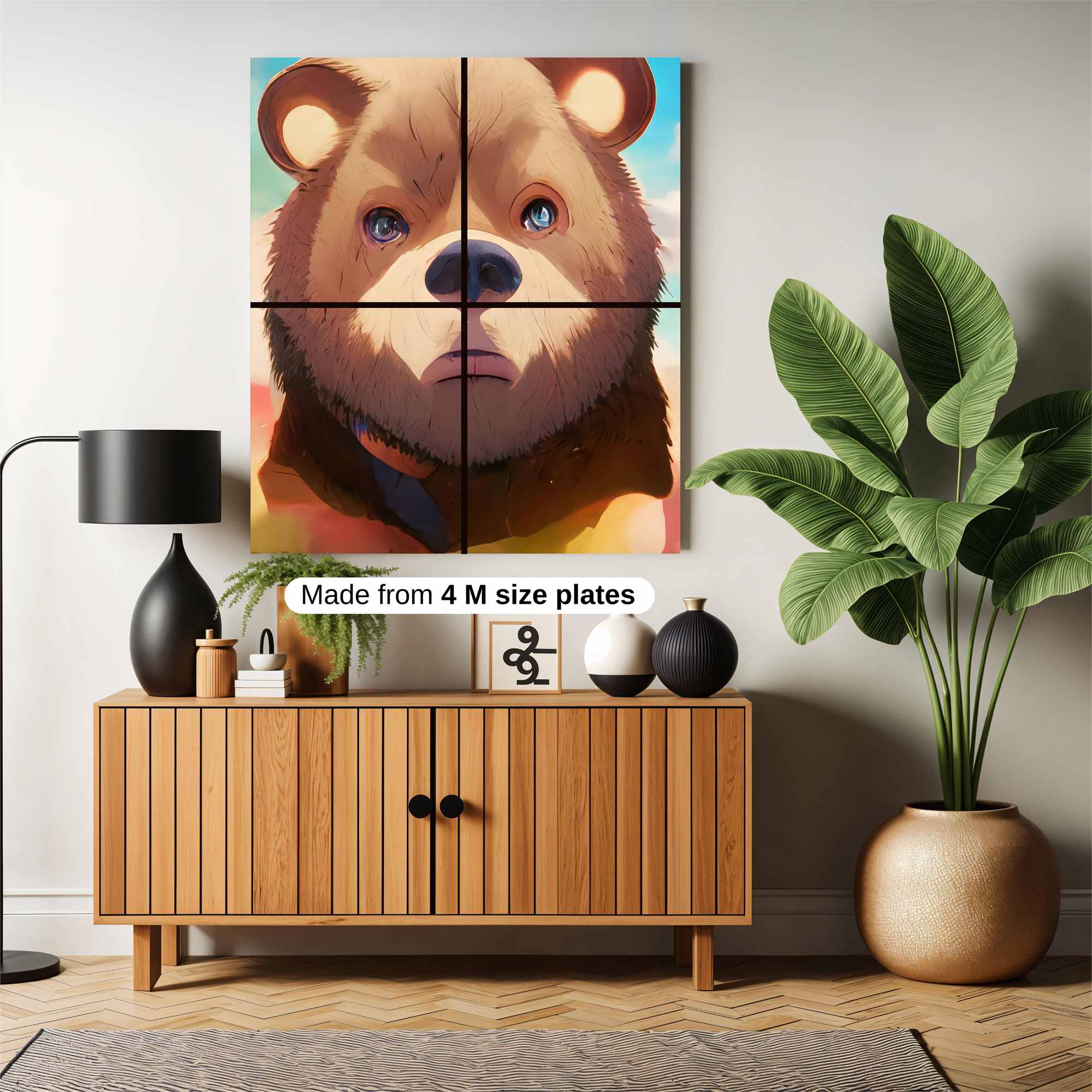 Bear Serenity Safe Wall Magnetic / M