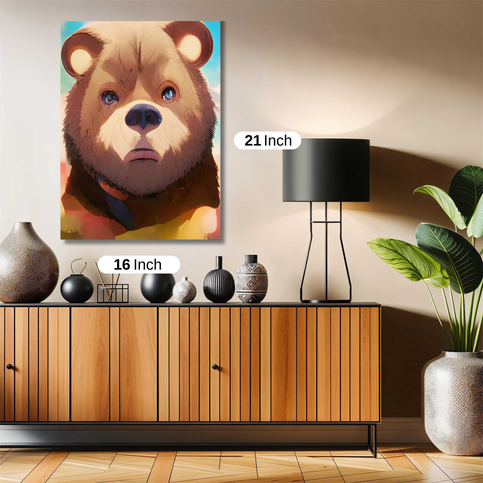 Bear Serenity Safe Wall Magnetic / M