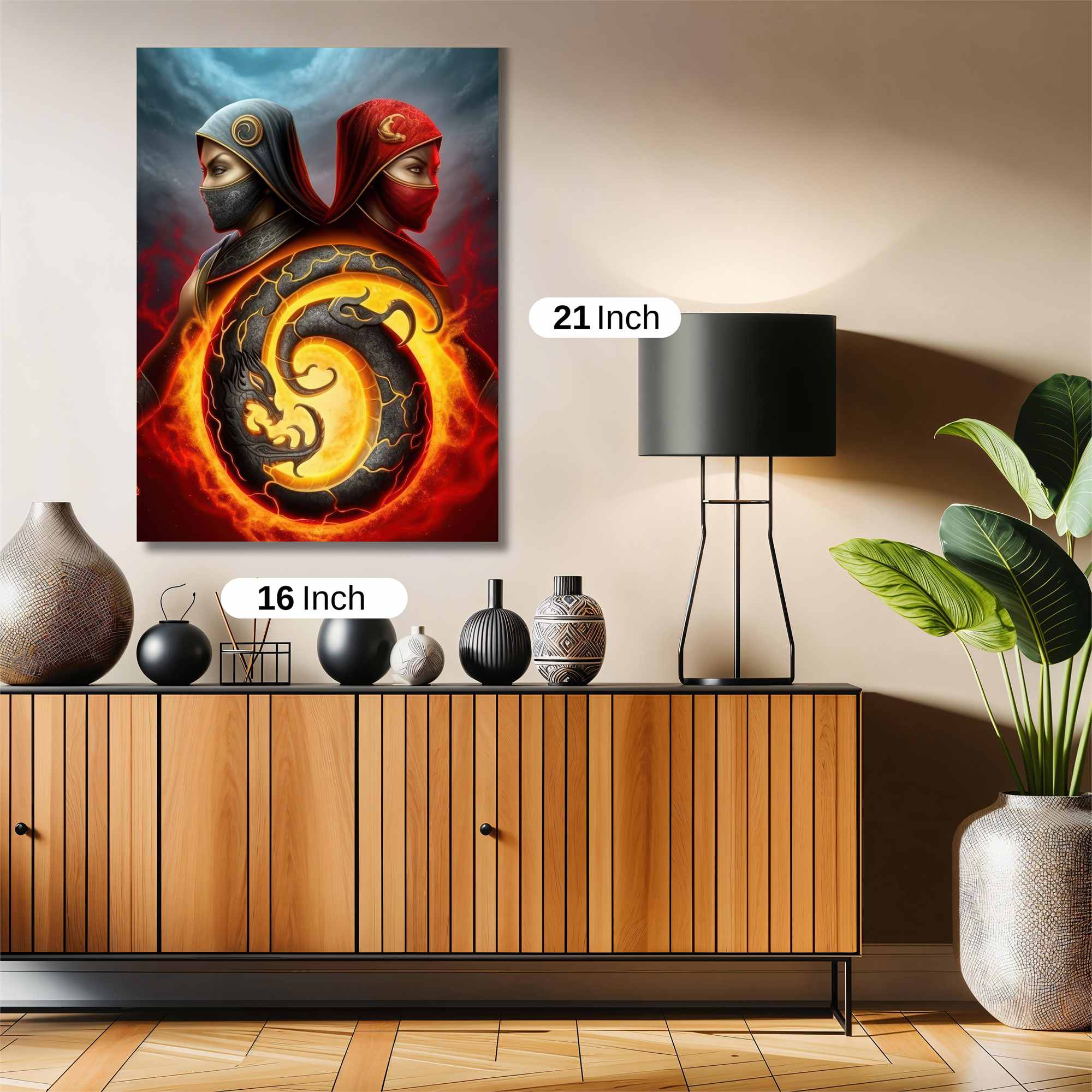 Assassins' Inferno Safe Wall Magnetic / M