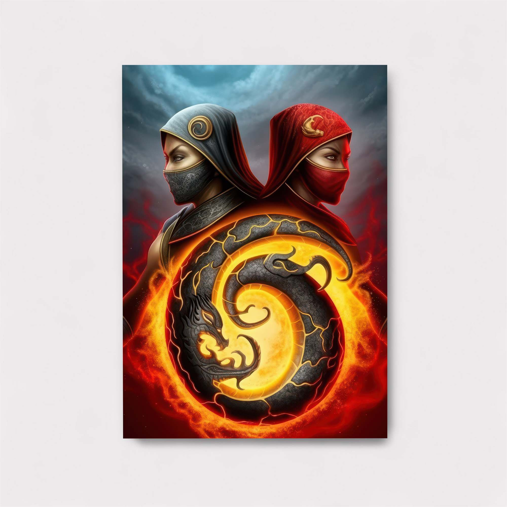 Assassins' Inferno Safe Wall Magnetic / M