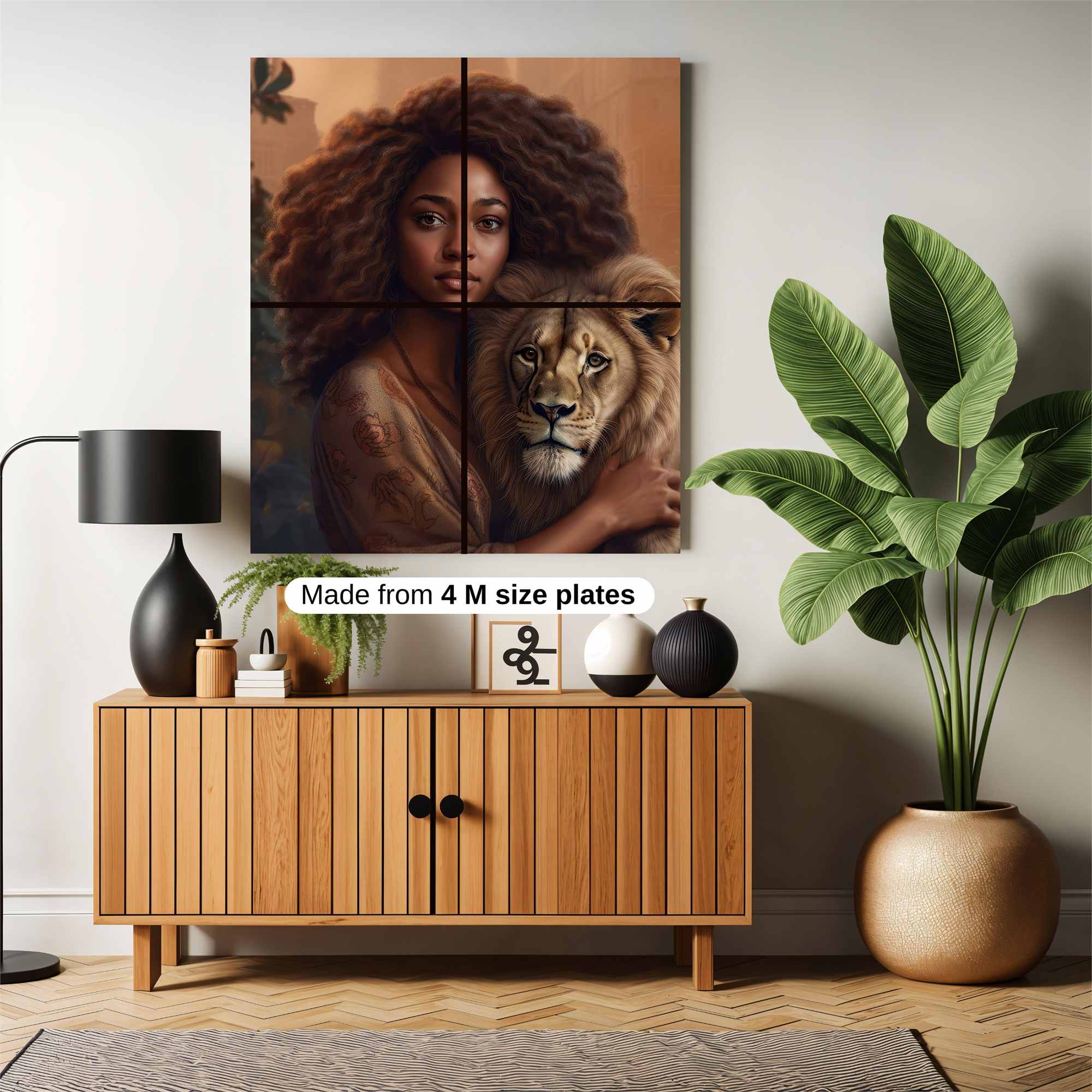 Lioness Serenity Safe Wall Magnetic / M