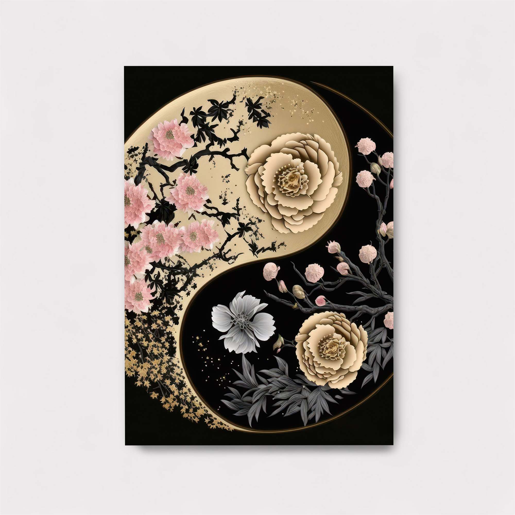 Floral Harmony Safe Wall Magnetic / M