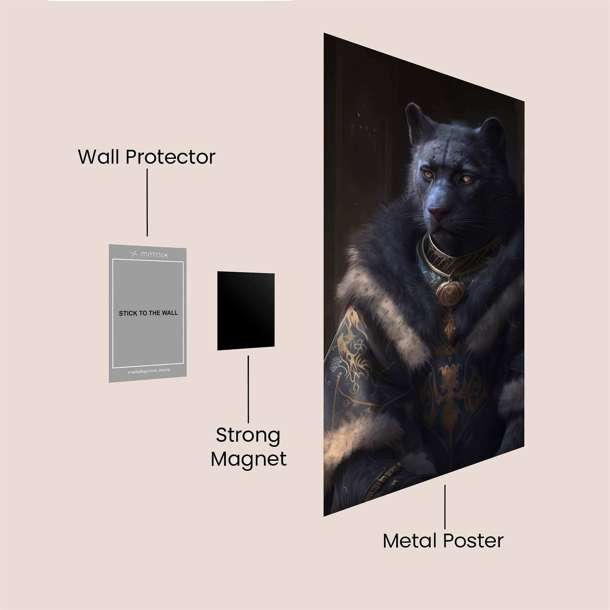 Panther Regal Safe Wall Magnetic / M